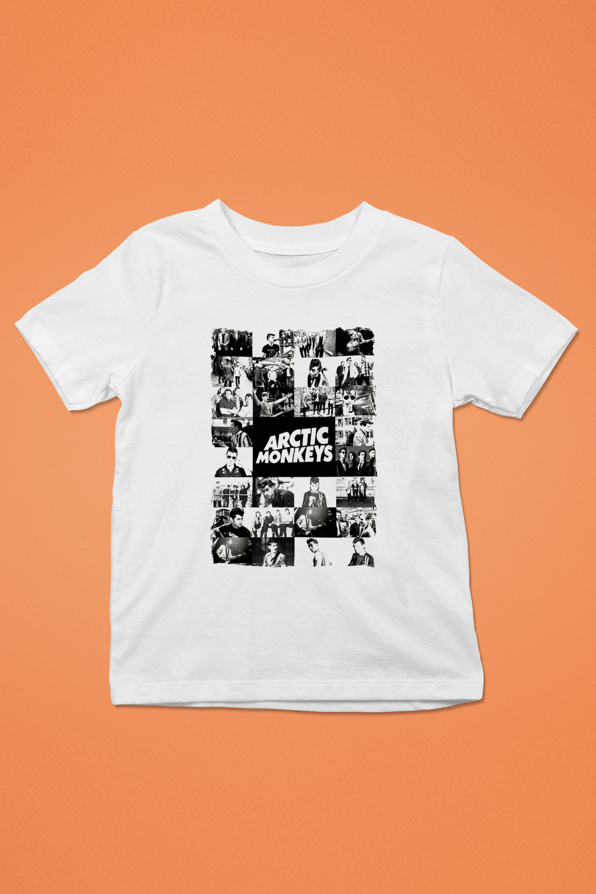 Arctic Monkeys Beyaz Unisex Çocuk Tişört