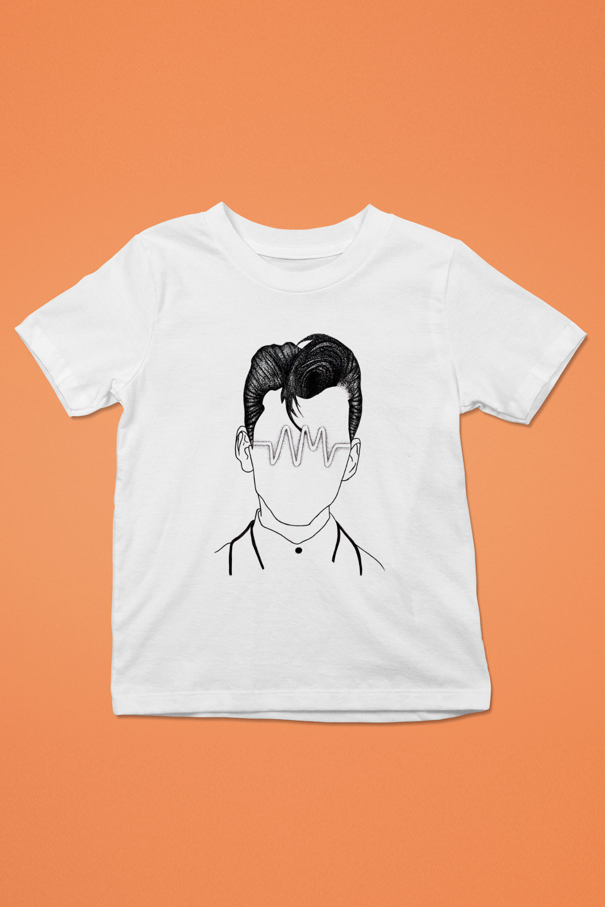 Arctic Monkeys Beyaz Unisex Çocuk Tişört