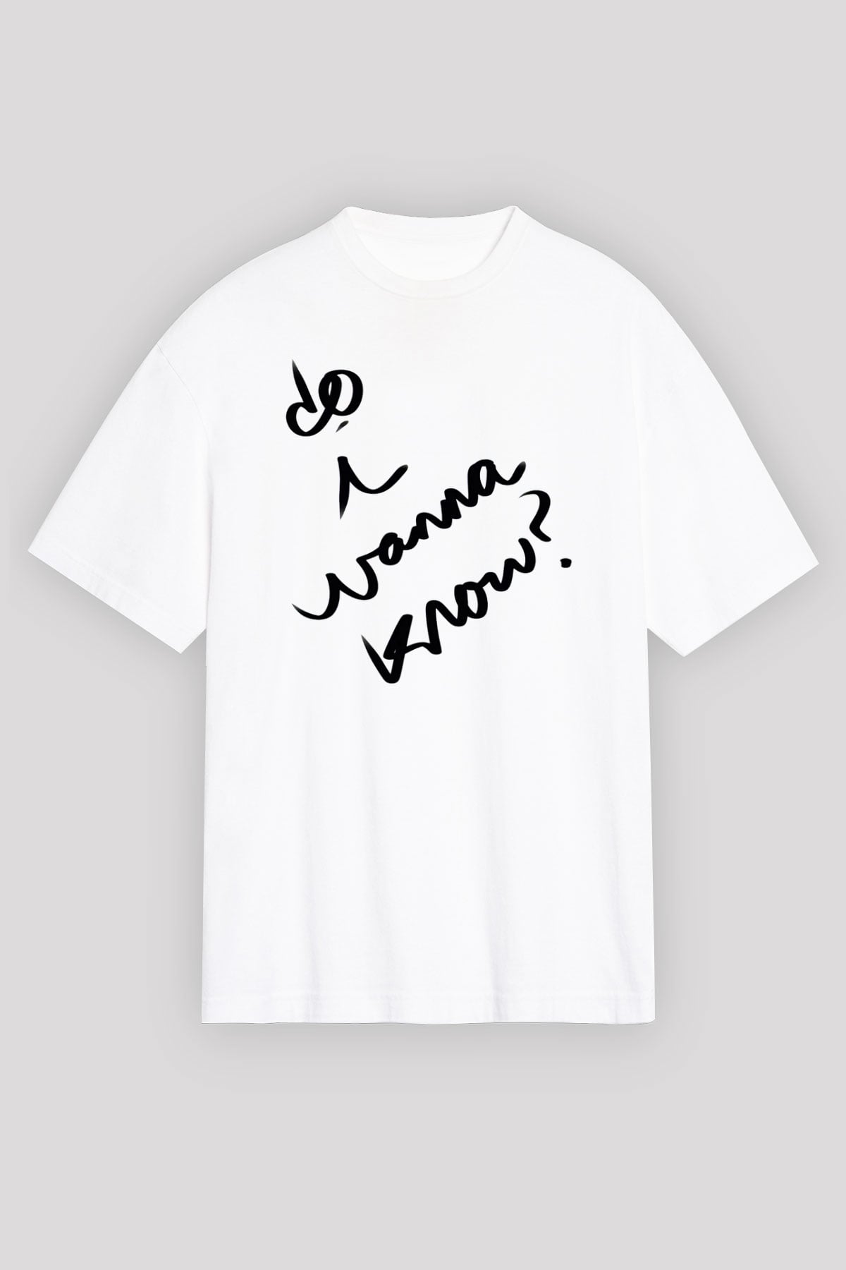 Arctic Monkeys Beyaz Unisex Tişört T-Shirt - TişörtFabrikası