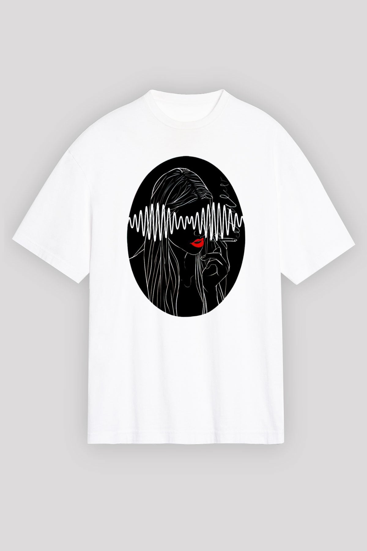 Arctic Monkeys Beyaz Unisex Tişört T-Shirt - TişörtFabrikası