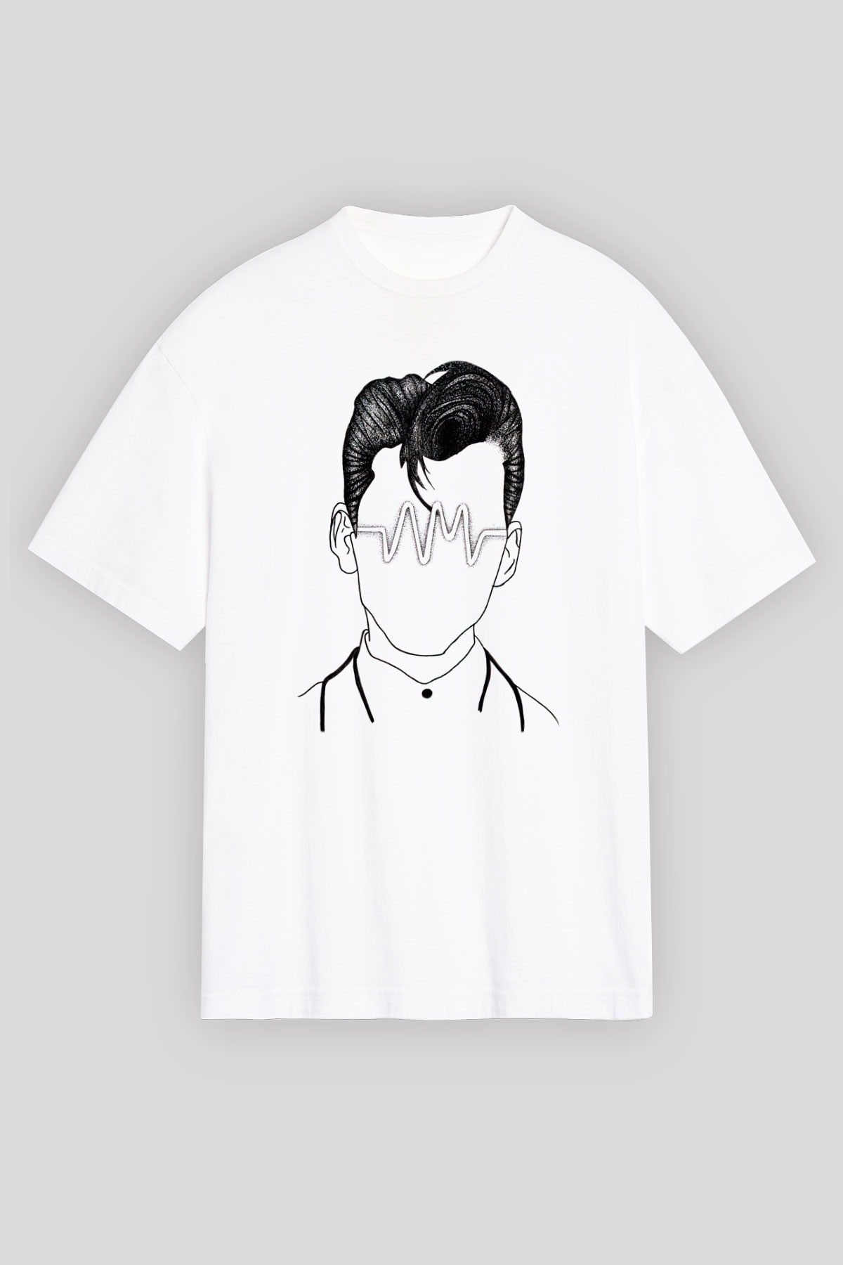Arctic Monkeys Beyaz Unisex Tişört T-Shirt - TişörtFabrikası
