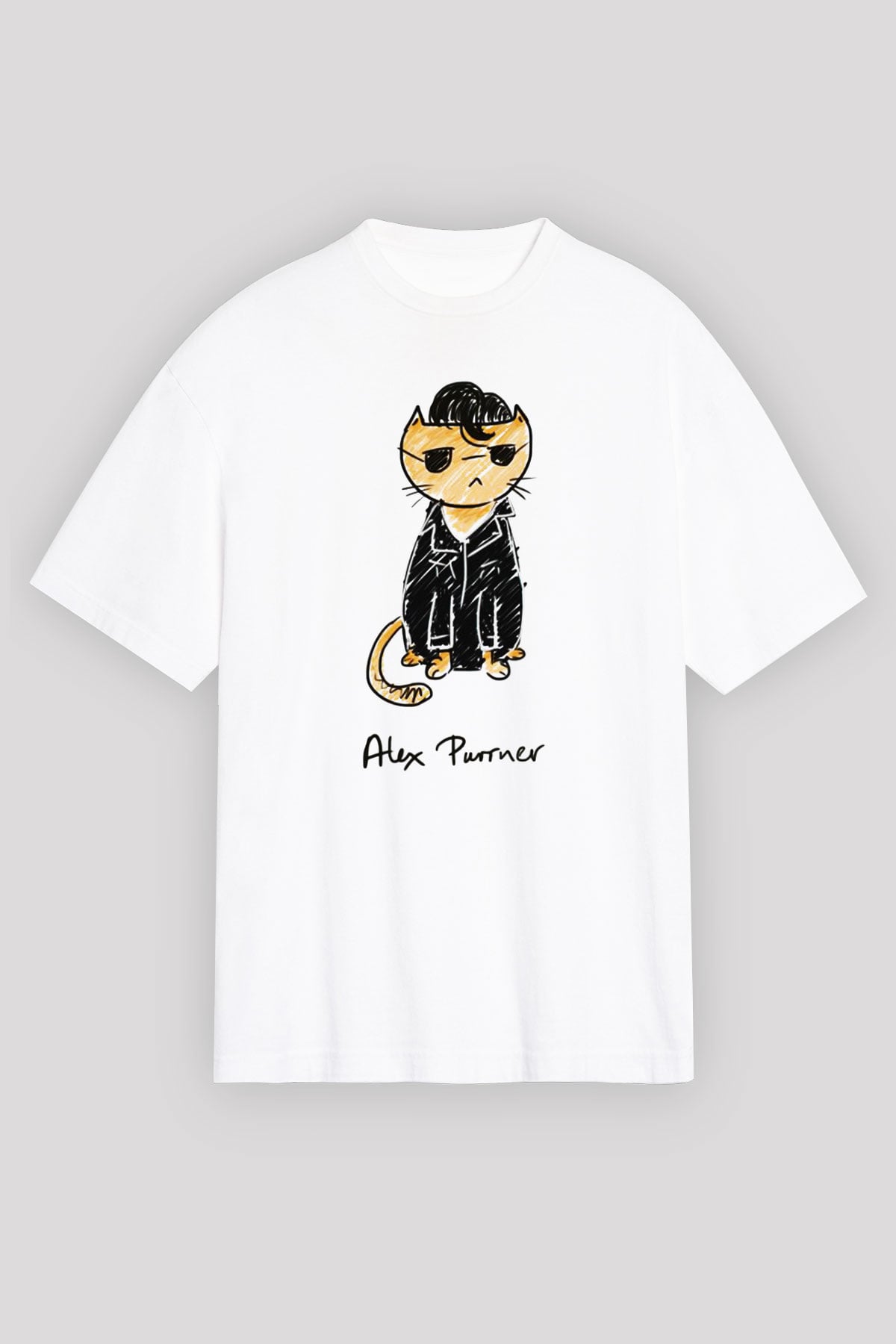 Arctic Monkeys Beyaz Unisex Tişört T-Shirt - TişörtFabrikası