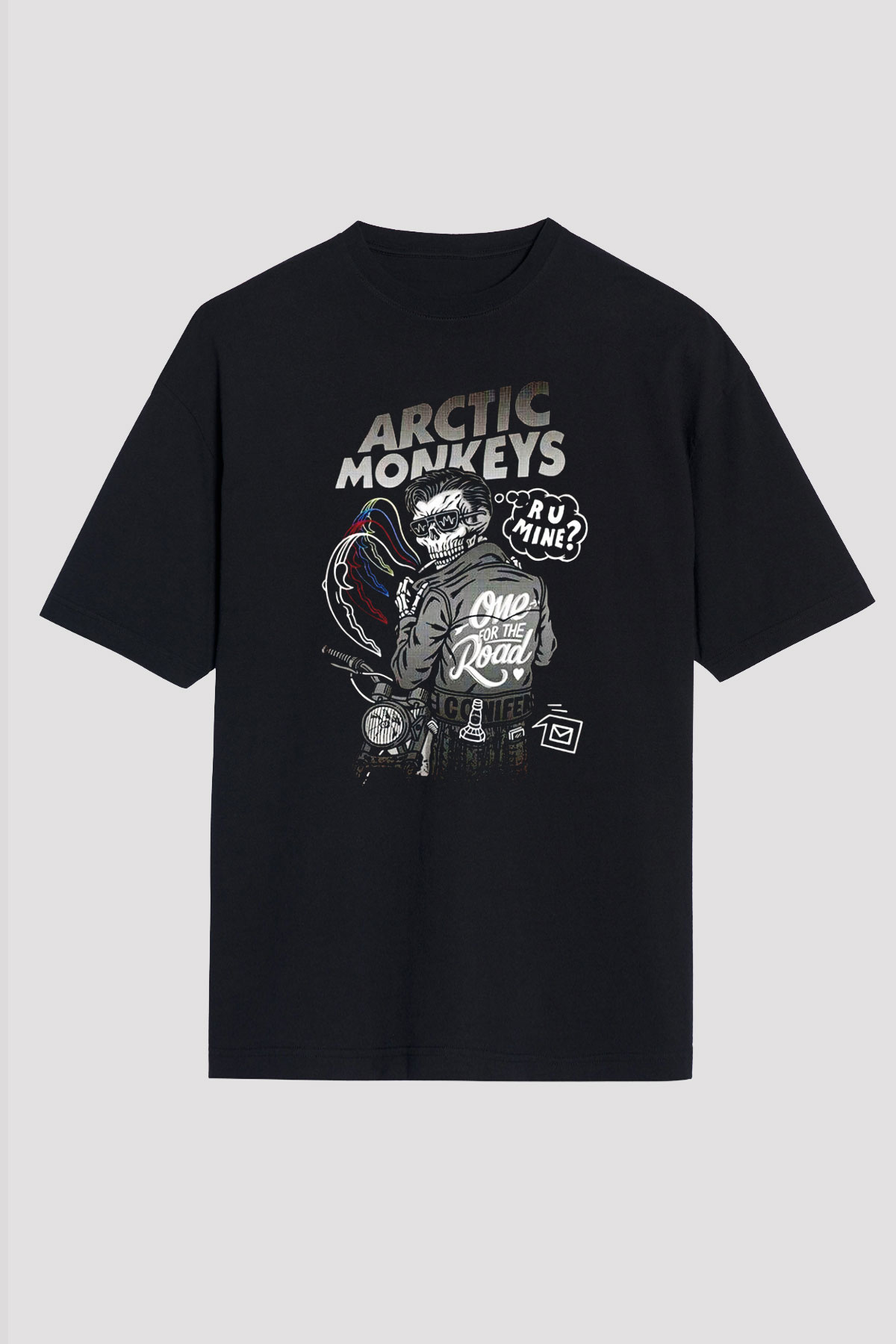 Arctic Monkeys One For The Road Siyah Unisex Tişört T-Shirt - TişörtFabrikası