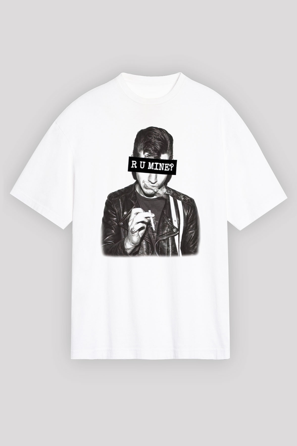 Arctic Monkeys R U Mine Anticipation Beyaz Unisex Tişört T-Shirt - TişörtFabrikası
