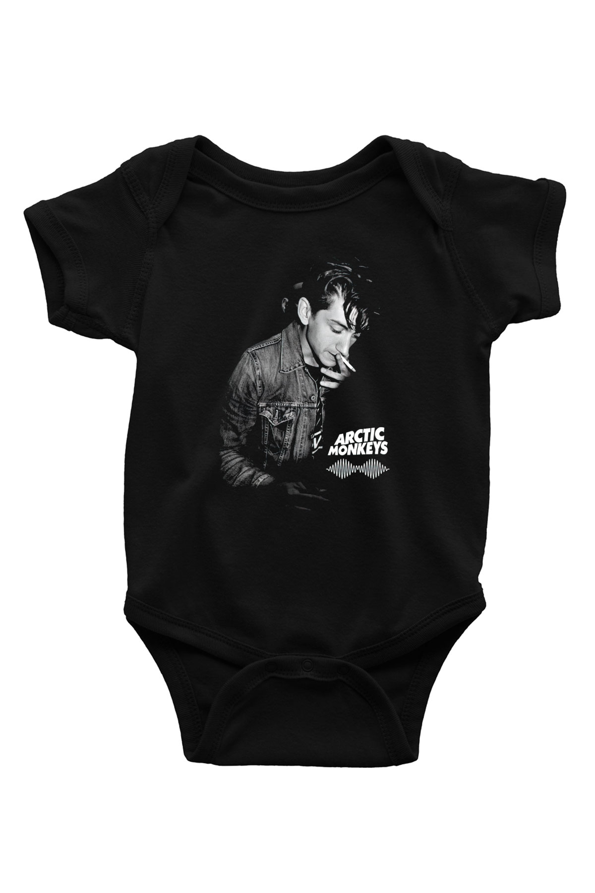 Arctic Monkeys Siyah Bebek Body - Zıbın