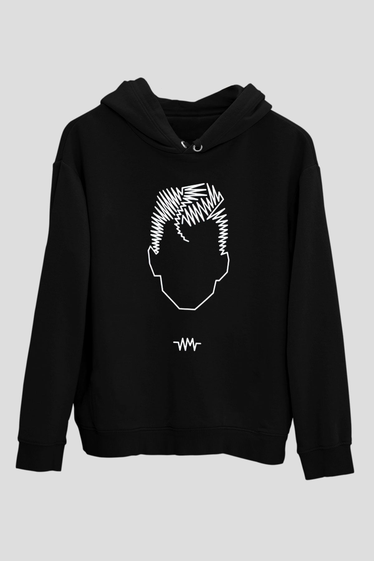 Arctic Monkeys Siyah Unisex Kapüşonlu Sweatshirt