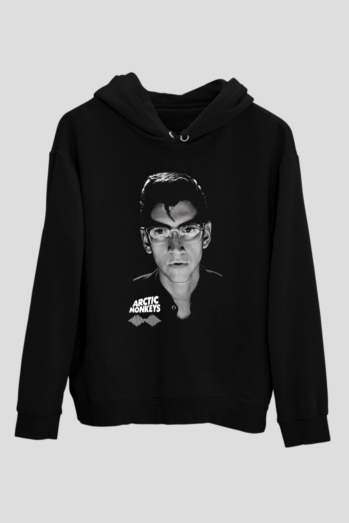 Arctic Monkeys Siyah Unisex Kapüşonlu Sweatshirt