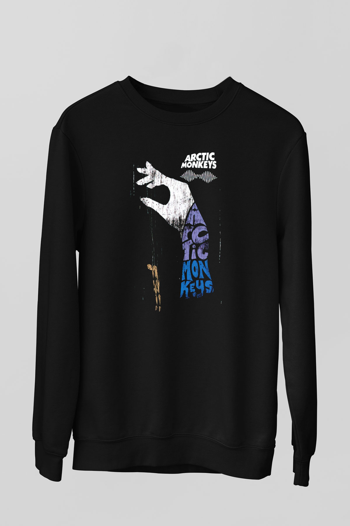 Arctic Monkeys Siyah Unisex Sweatshirt