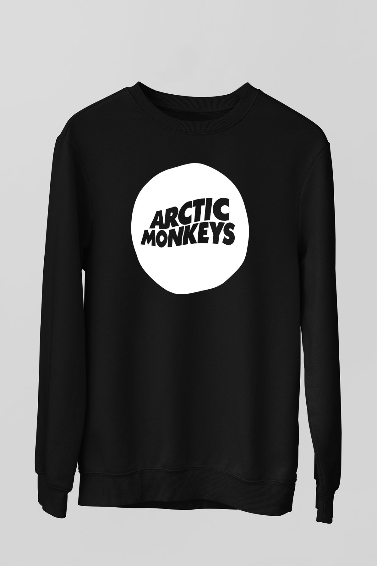 Arctic Monkeys Siyah Unisex Sweatshirt