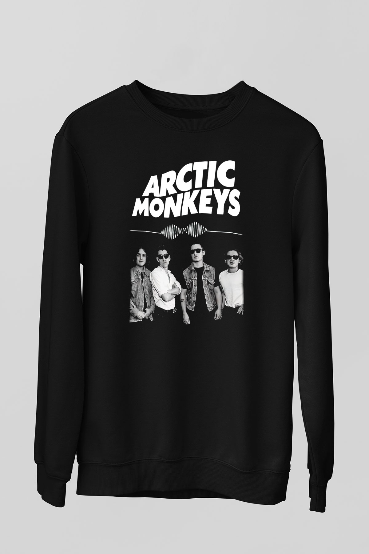 Arctic Monkeys Siyah Unisex Sweatshirt