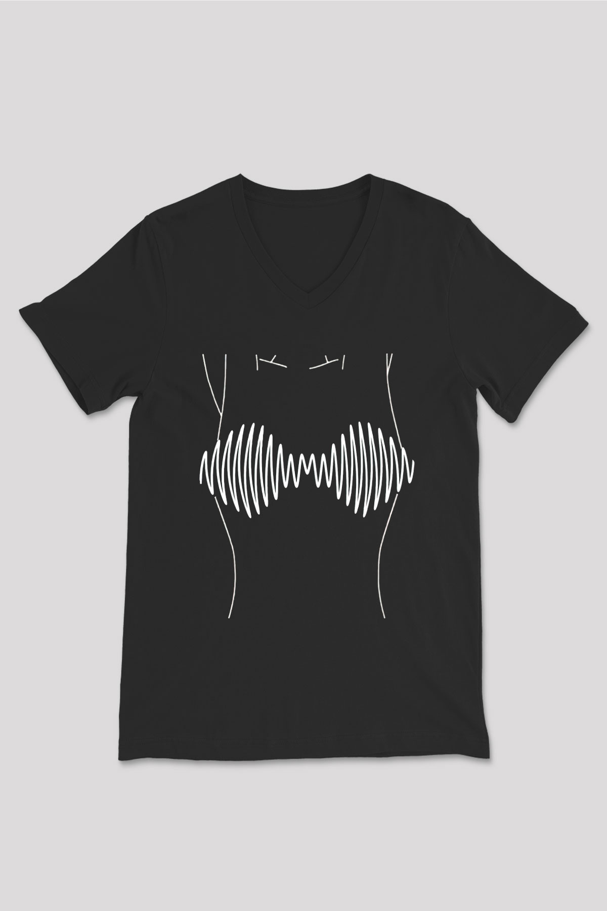Arctic Monkeys Siyah Unisex V Yaka Tişört