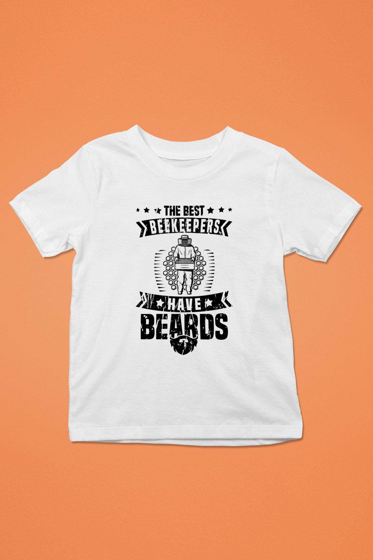 Arıcı Beyaz Unisex Çocuk Tişört