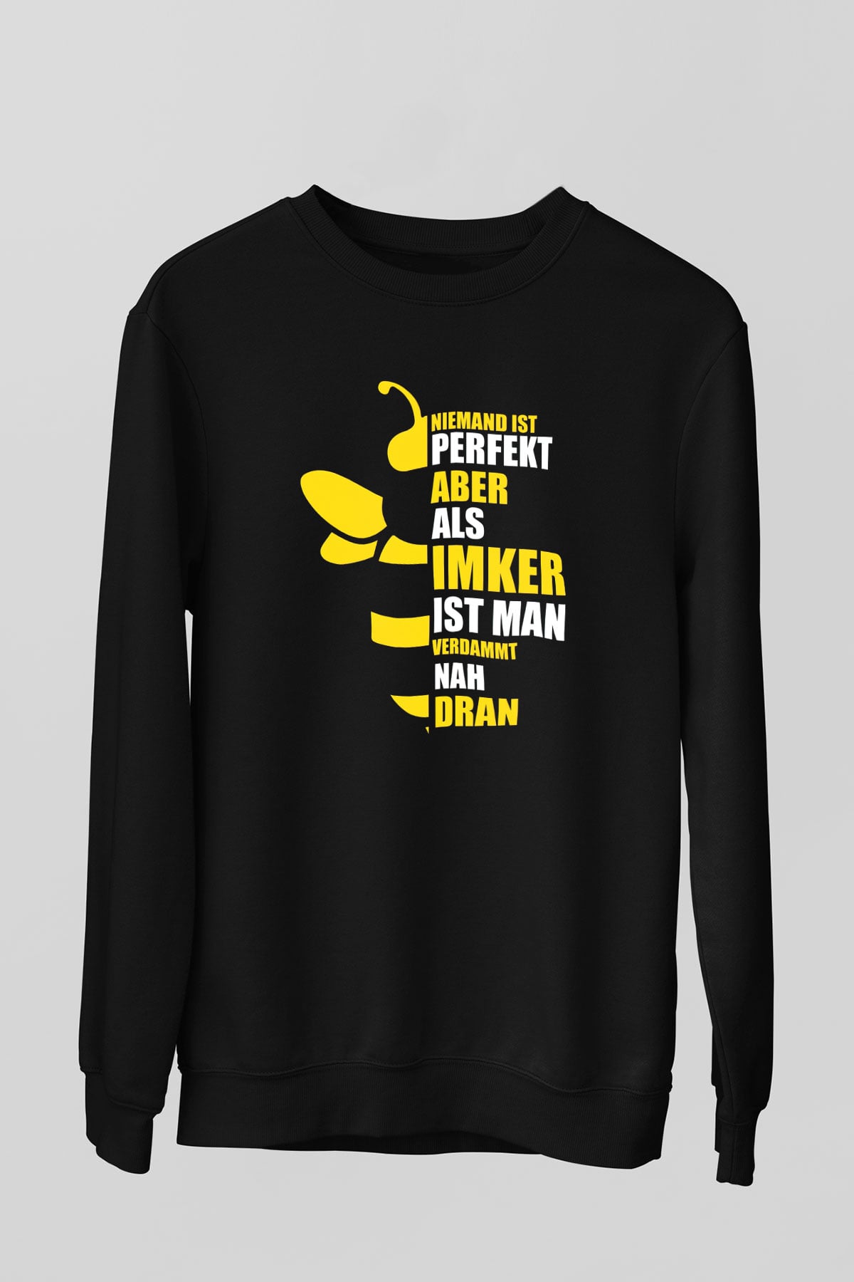 Arıcı Siyah Unisex Sweatshirt