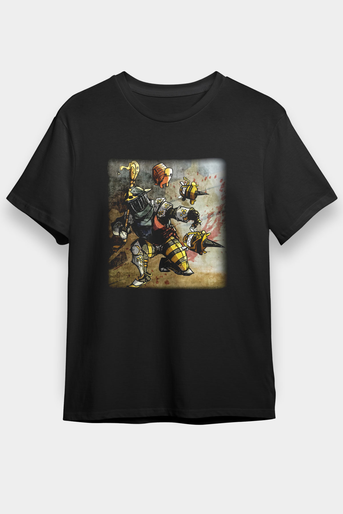 Arıcı Siyah Unisex Tişört T-Shirt - TişörtFabrikası