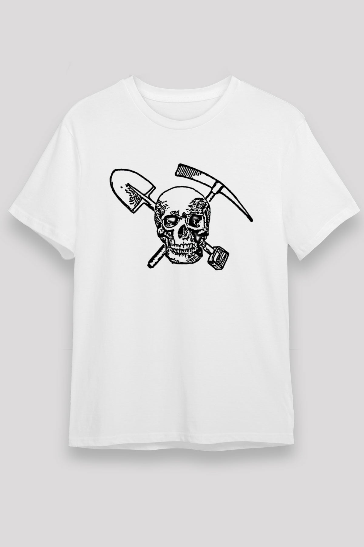 Arkeolog Beyaz Unisex Tişört T-Shirt - TişörtFabrikası