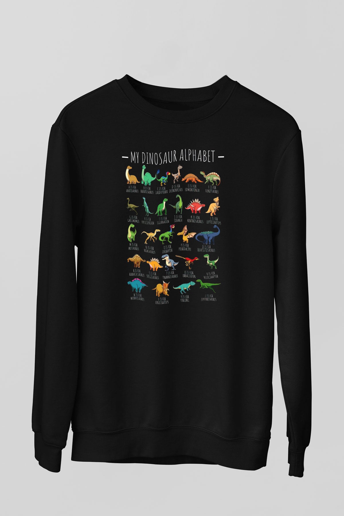 Arkeolog Siyah Unisex Sweatshirt