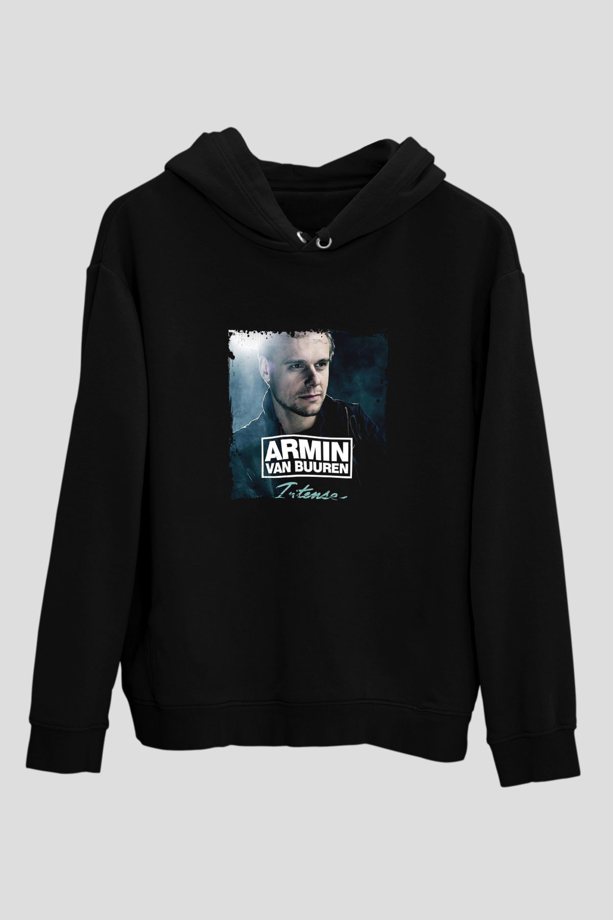 Armin Van Buuren Baskılı Unisex Siyah Hoodie