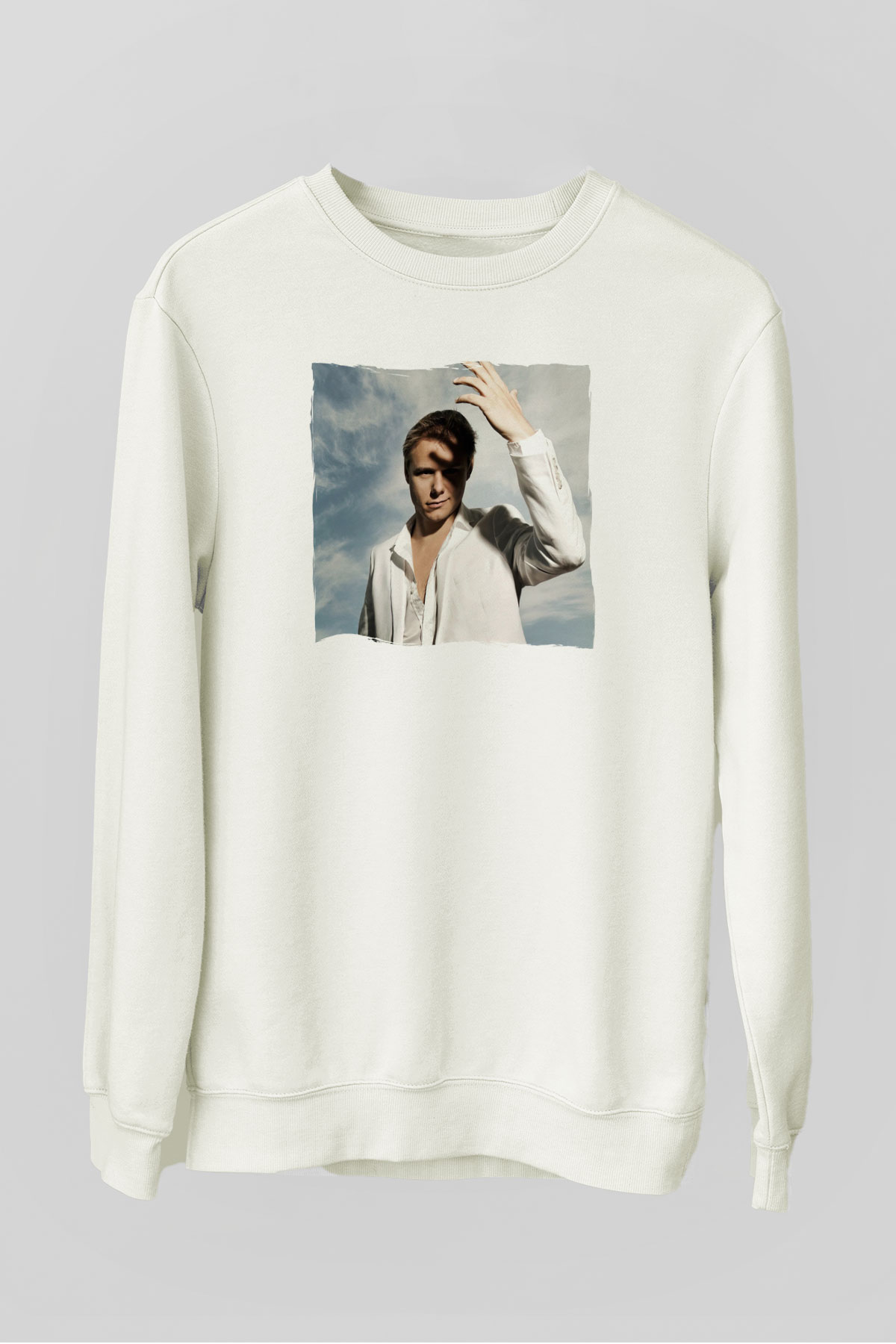 Armin Van Buuren Beyaz Unisex Sweatshirt