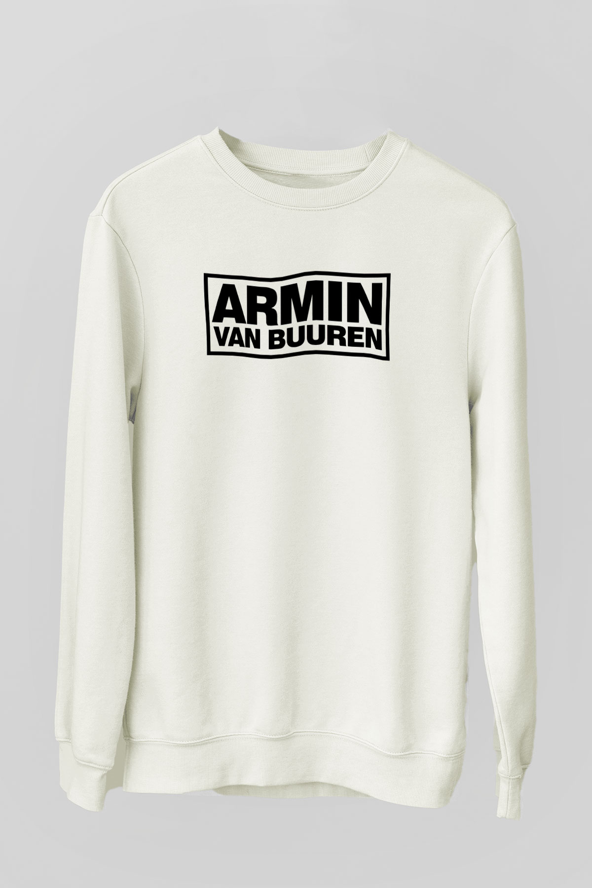 Armin Van Buuren Beyaz Unisex Sweatshirt