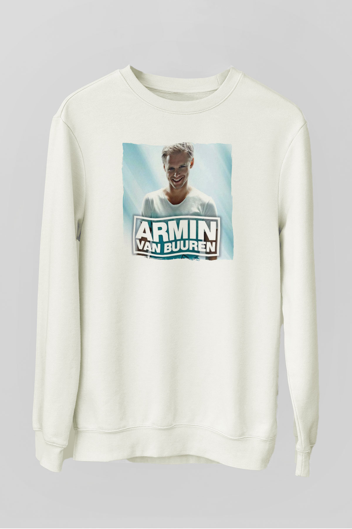 Armin Van Buuren Beyaz Unisex Sweatshirt