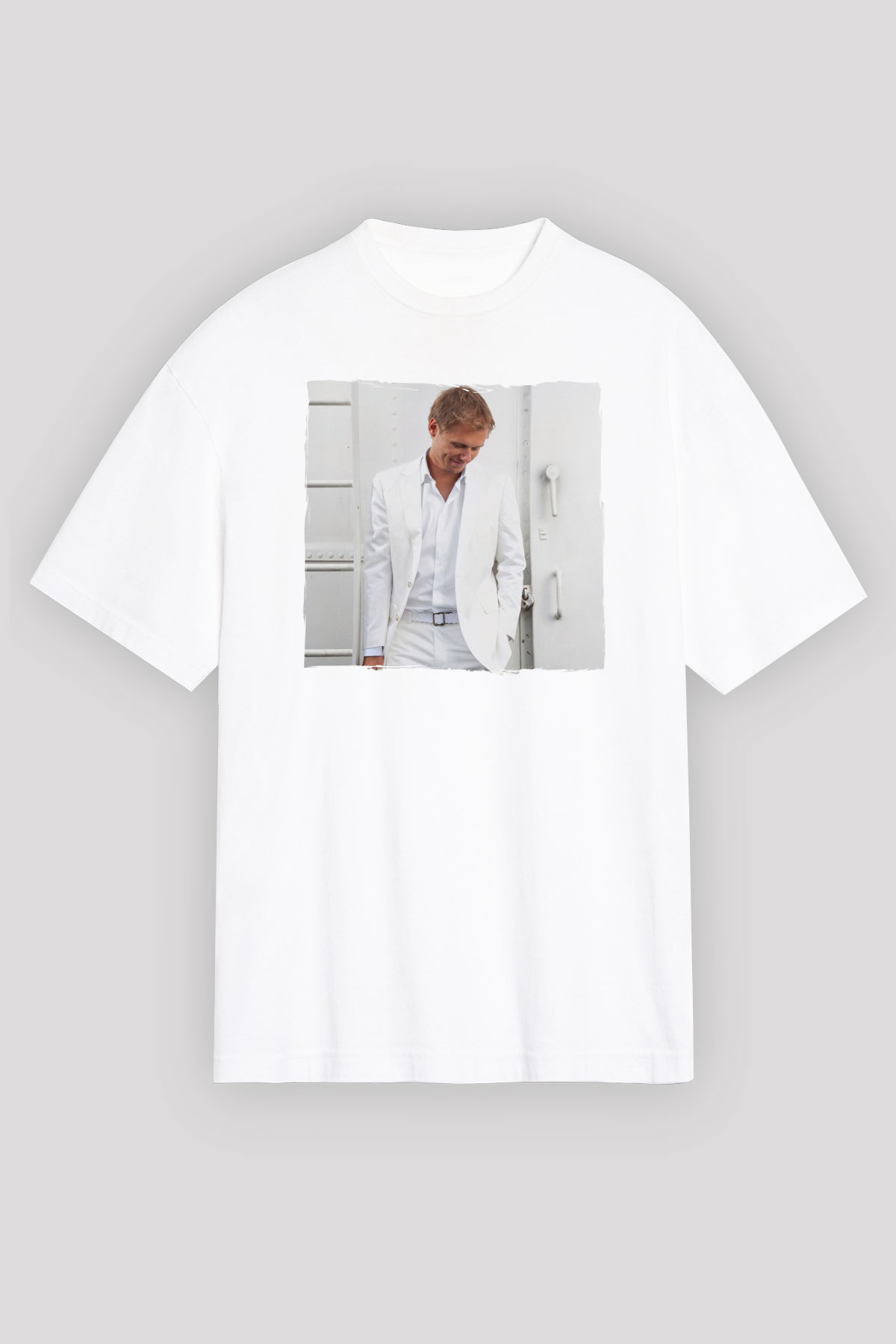 Armin Van Buuren Beyaz Unisex Tişört T-Shirt - TişörtFabrikası