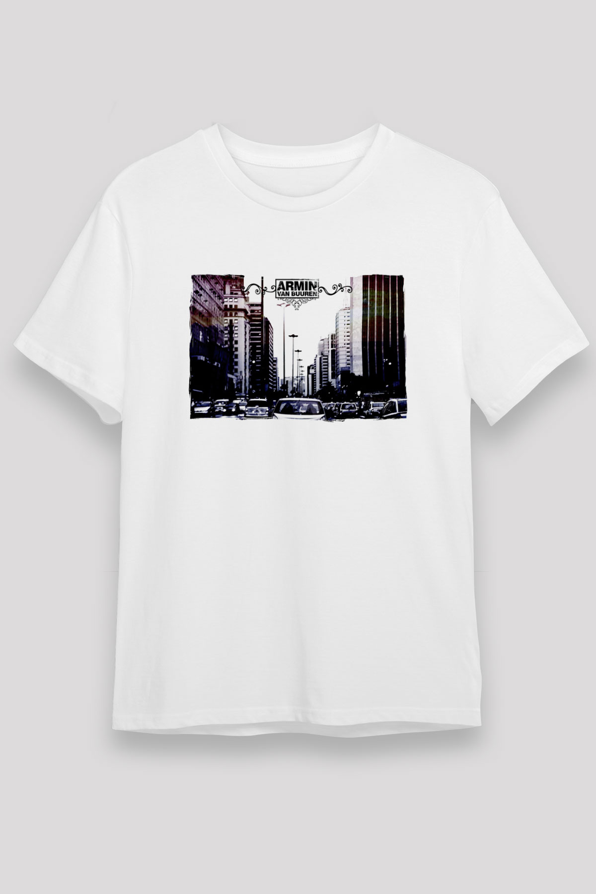 Armin Van Buuren Beyaz Unisex Tişört T-Shirt - TişörtFabrikası
