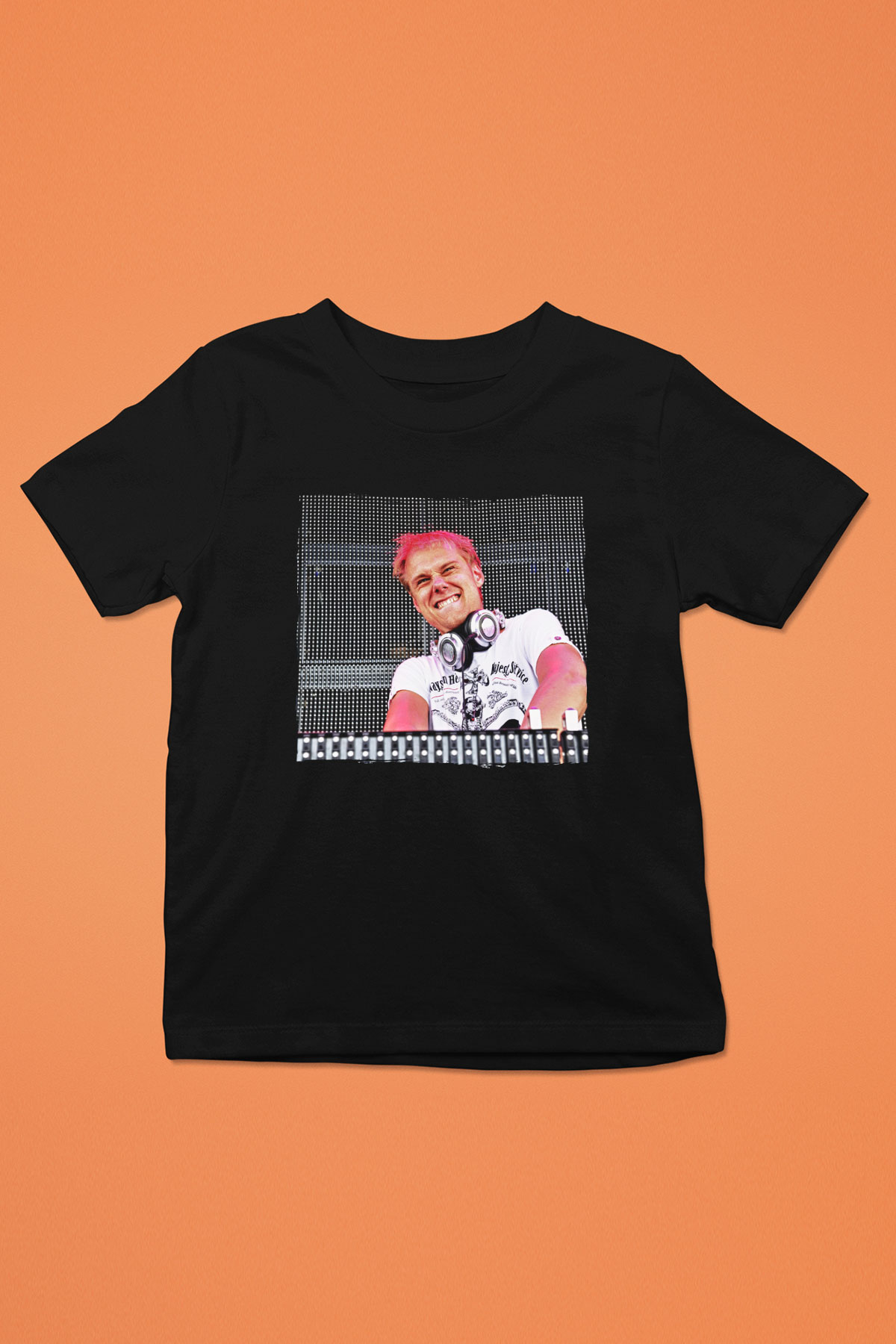 Armin Van Buuren Siyah Unisex Çocuk Tişört