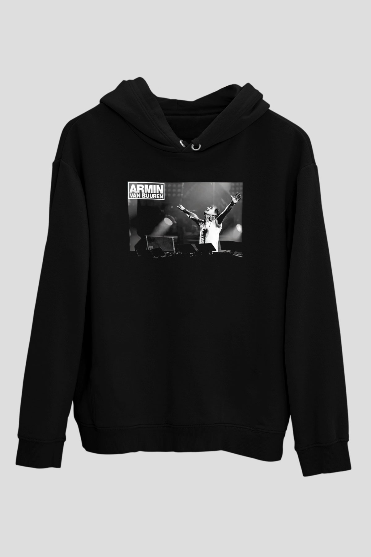 Armin Van Buuren Siyah Unisex Hoodie