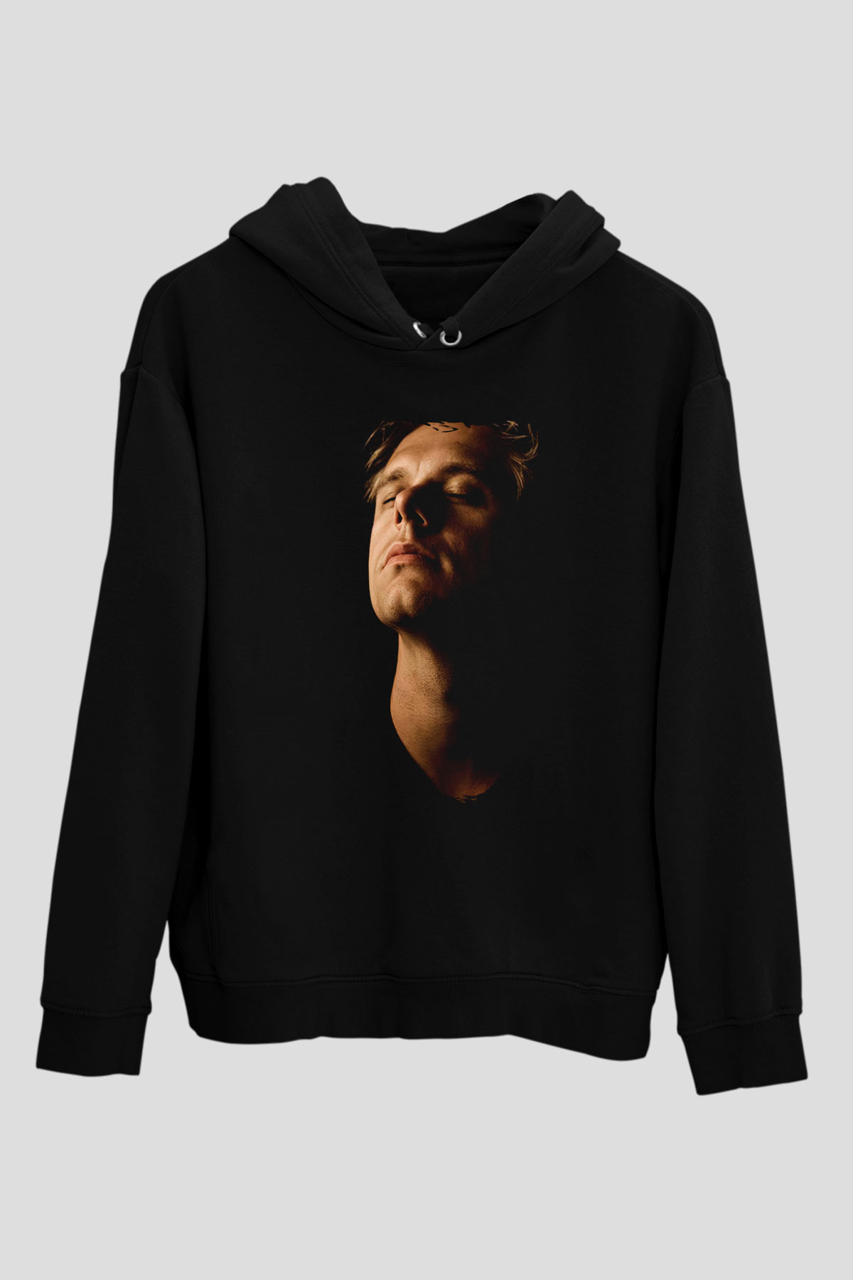 Armin Van Buuren Siyah Unisex Kapüşonlu Sweatshirt