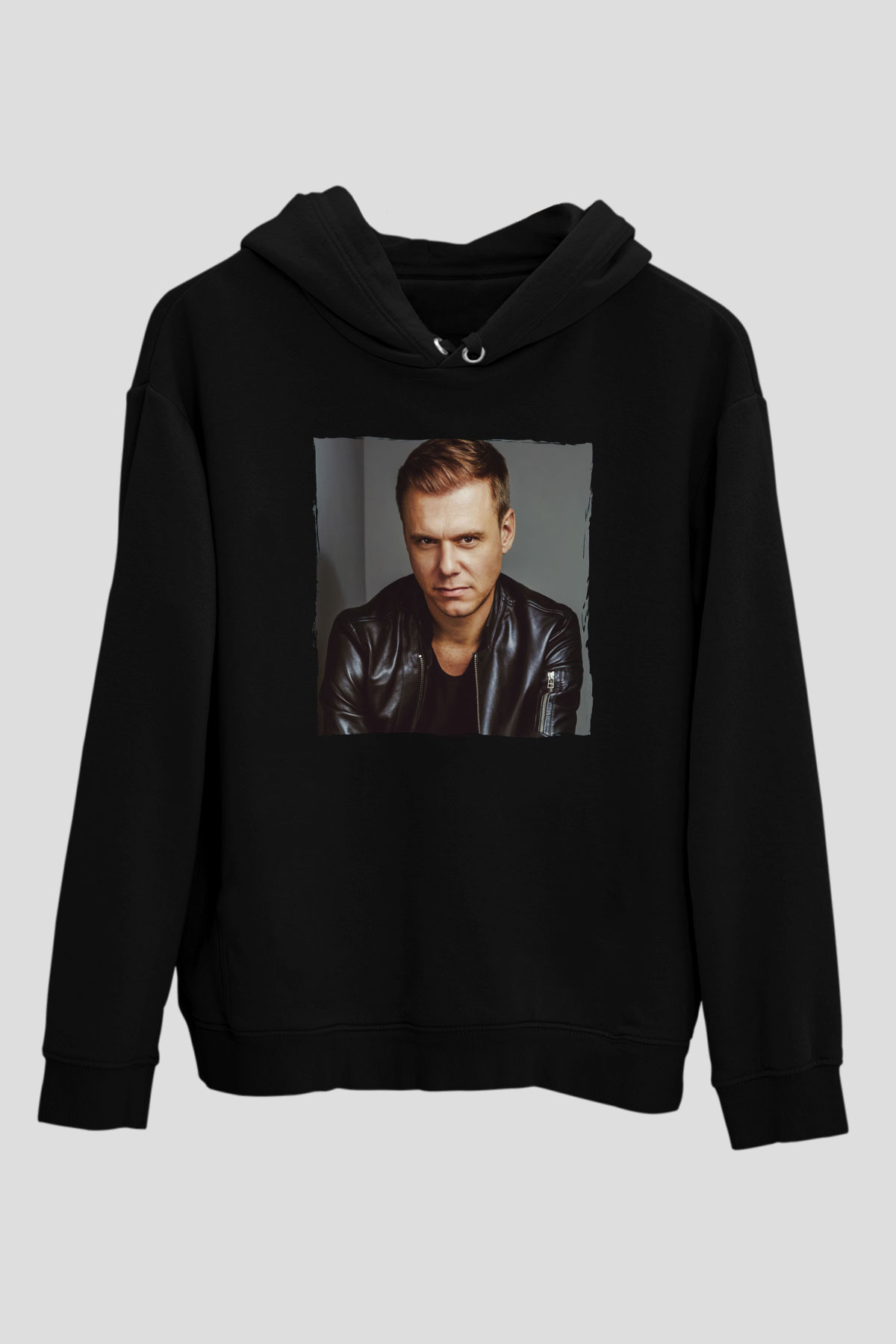 Armin Van Buuren Siyah Unisex Kapüşonlu Sweatshirt