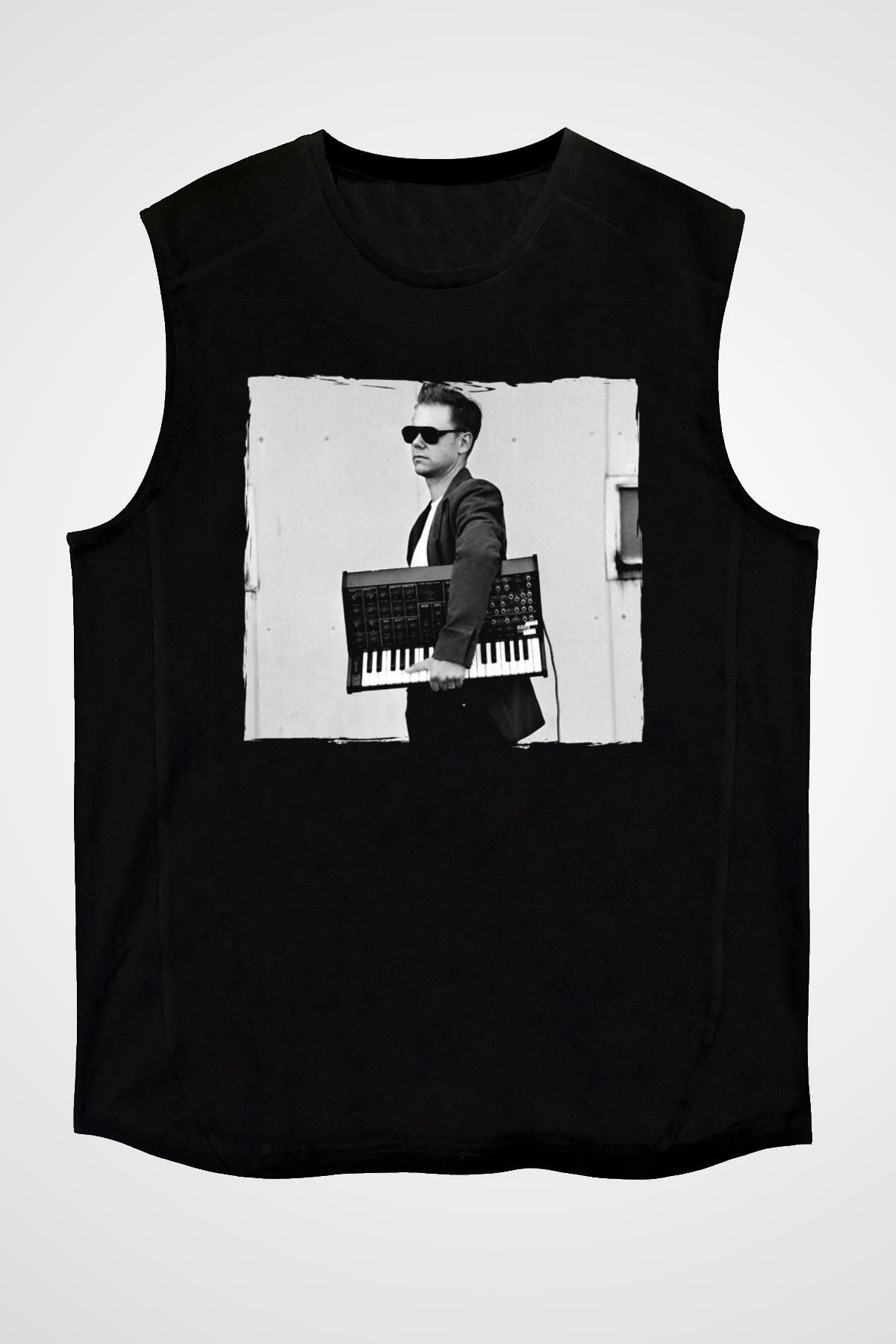 Armin Van Buuren Siyah Unisex Kolsuz Tişört