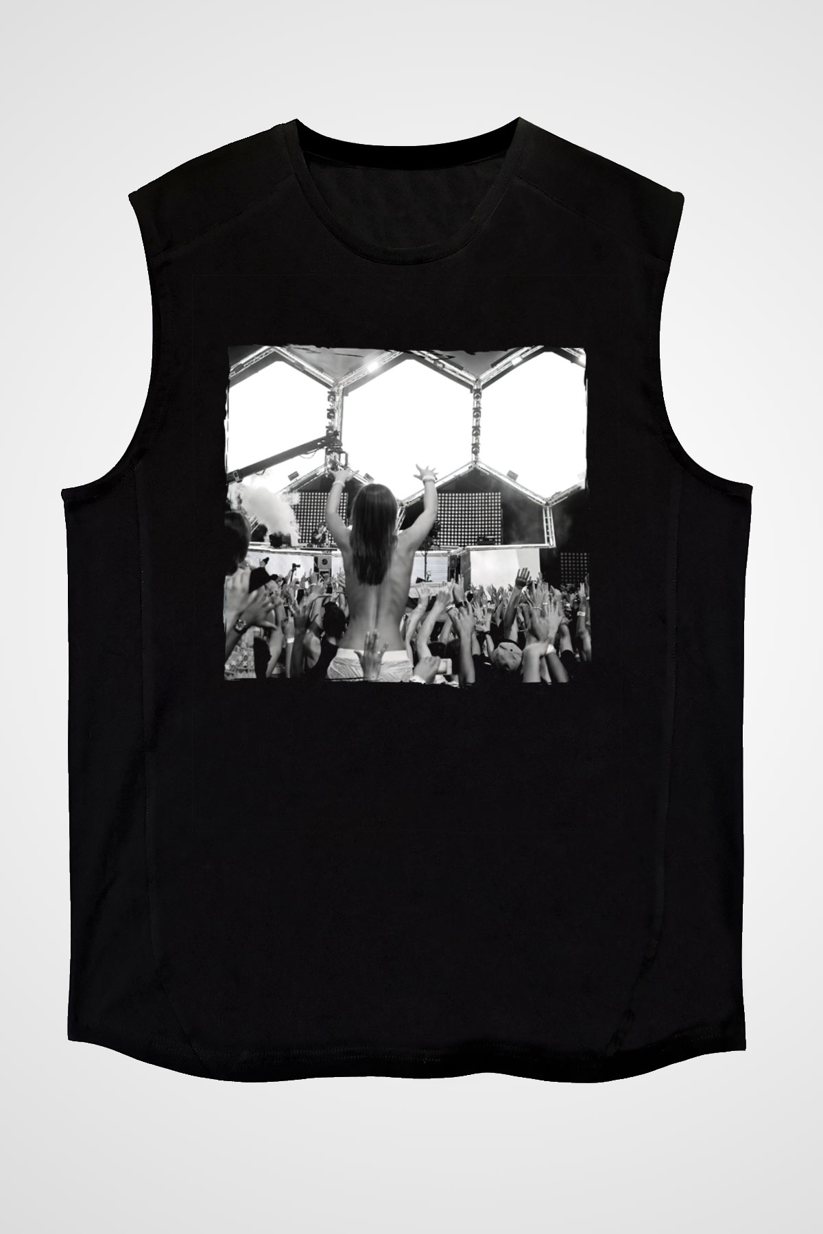 Armin Van Buuren Siyah Unisex Kolsuz Tişört