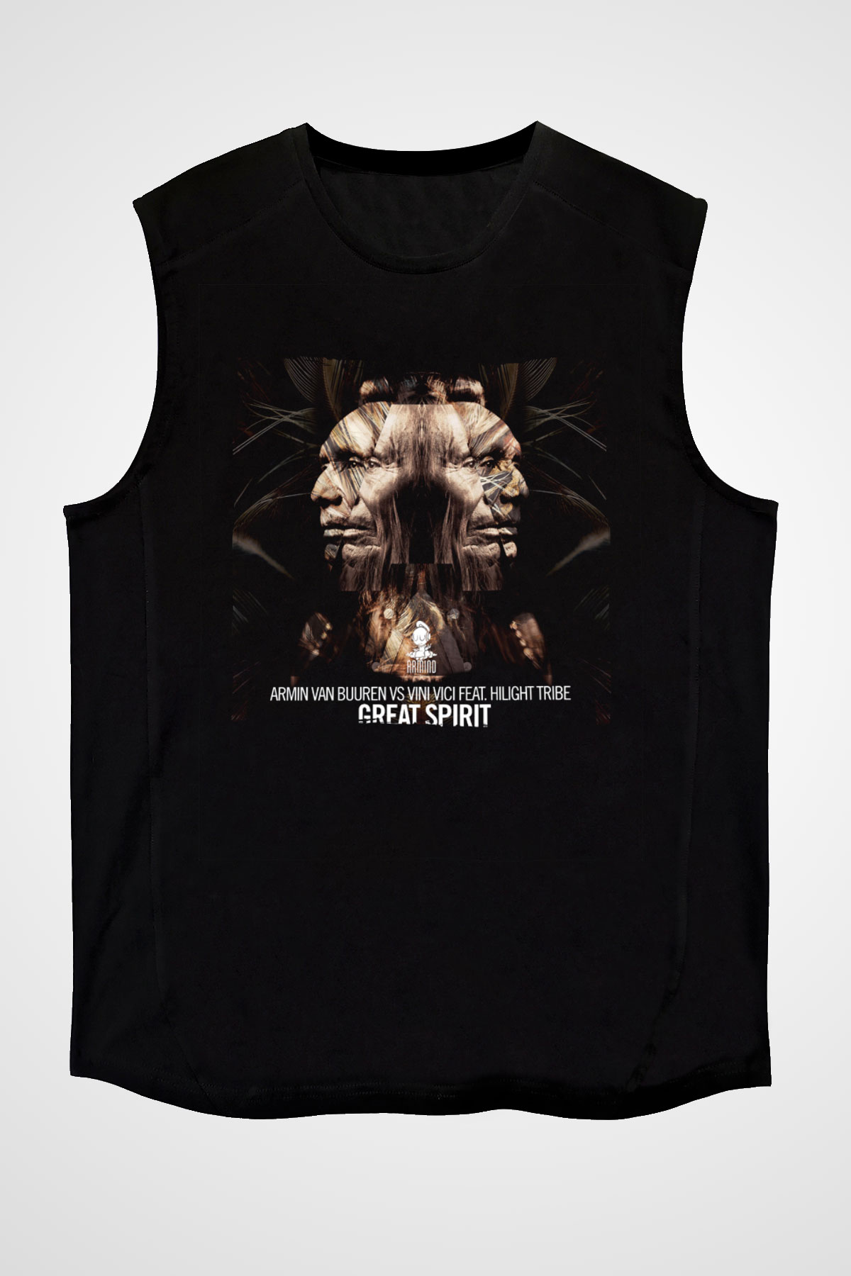 Armin Van Buuren Siyah Unisex Kolsuz Tişört