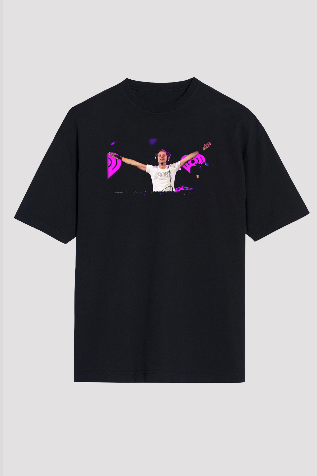 Armin Van Buuren Siyah Unisex Oversize Tişört T-Shirt