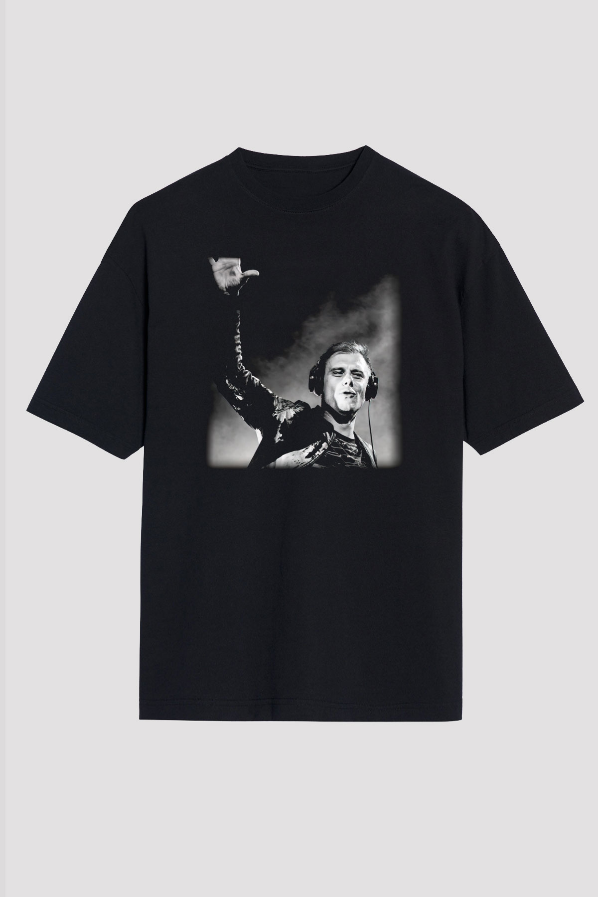 Armin Van Buuren Siyah Unisex Oversize Tişört T-Shirt