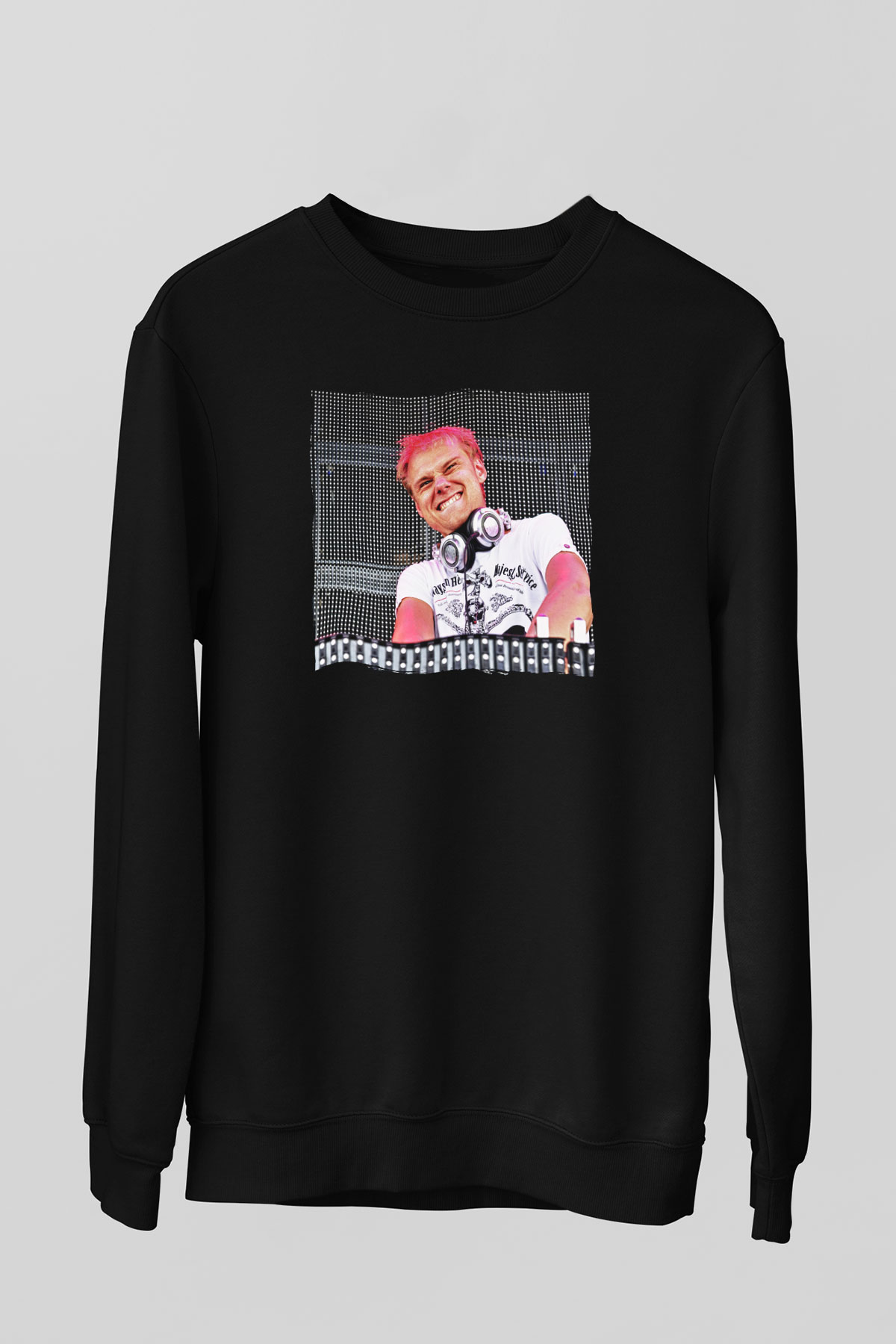 Armin Van Buuren Siyah Unisex Sweatshirt
