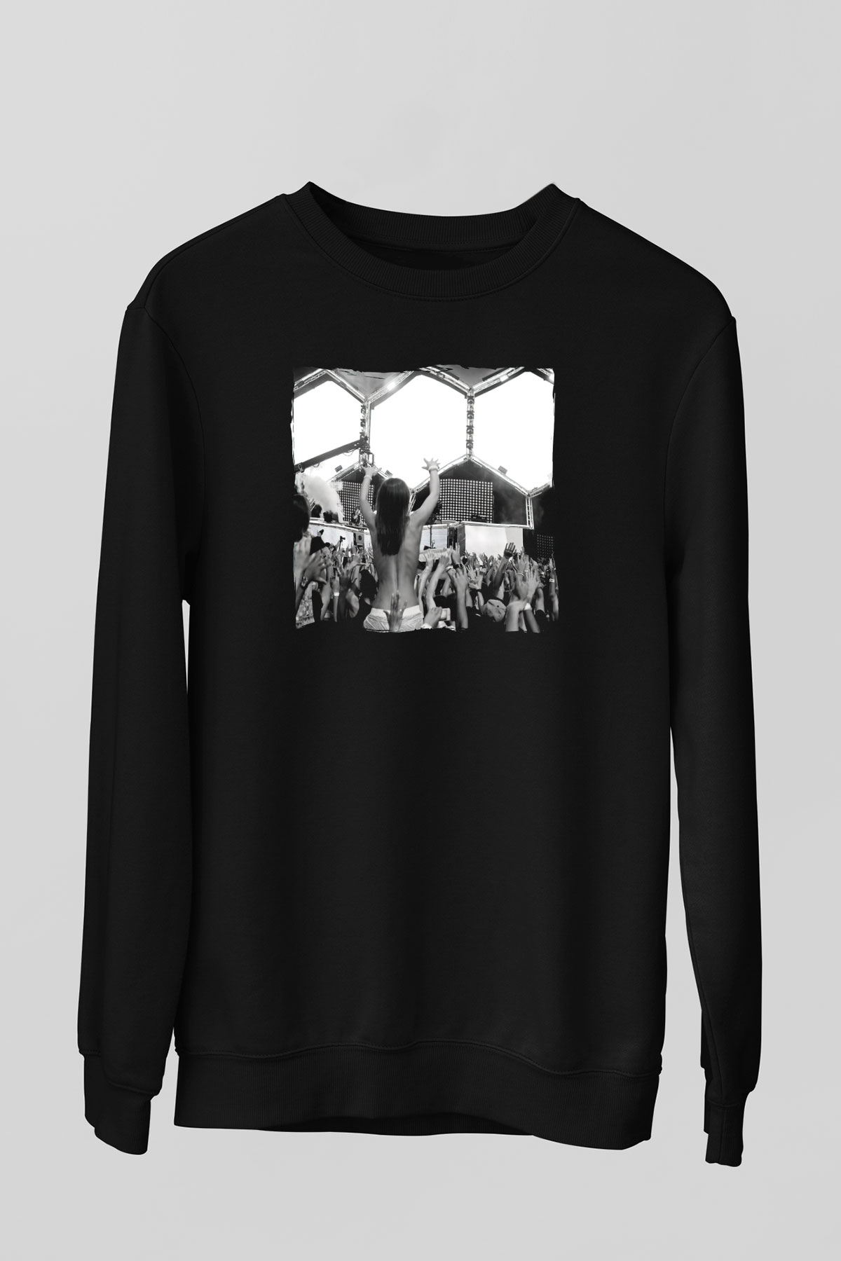 Armin Van Buuren Siyah Unisex Sweatshirt