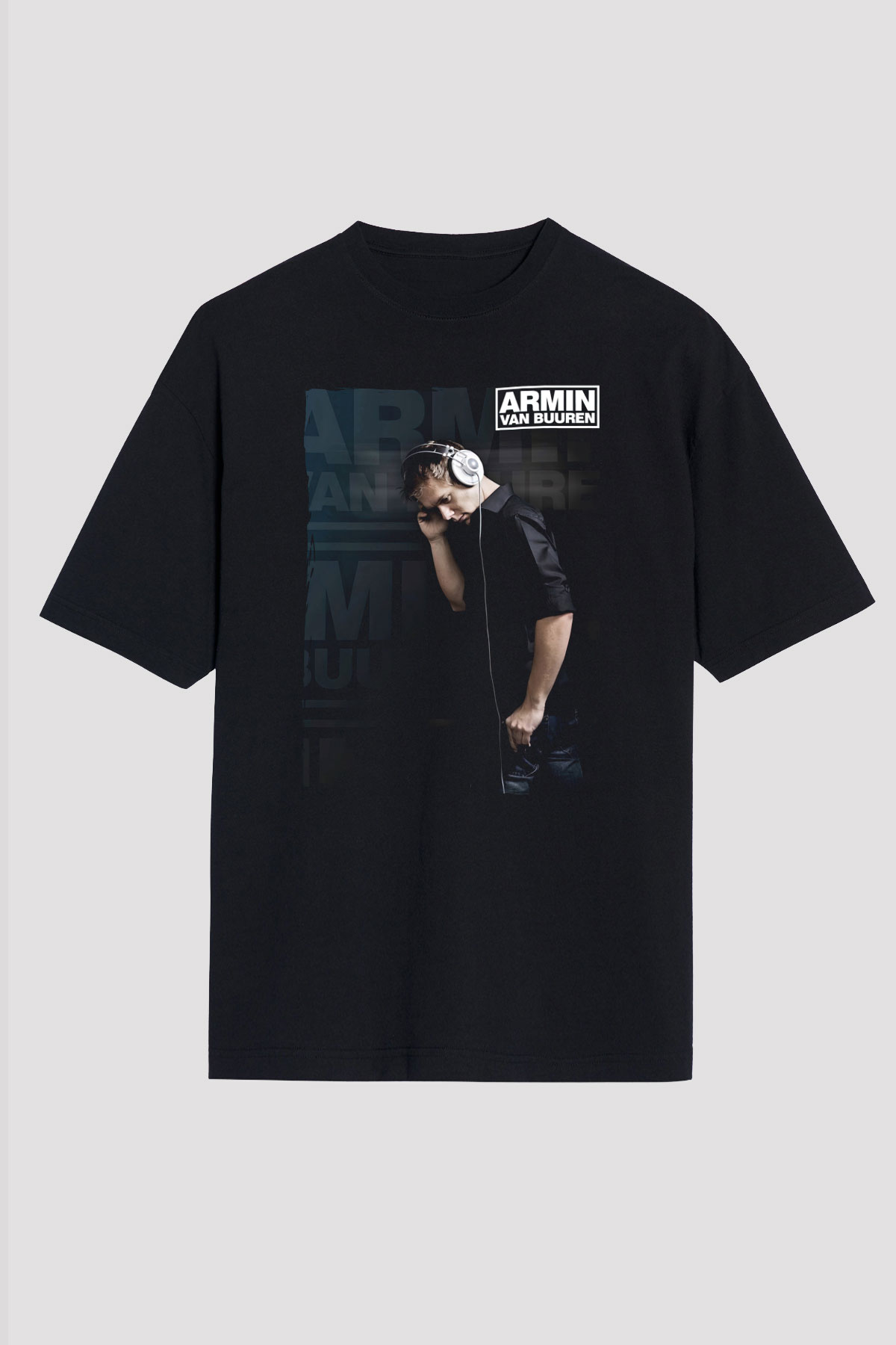 Armin Van Buuren Siyah Unisex Tişört T-Shirt - TişörtFabrikası