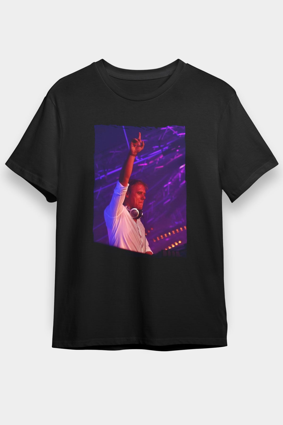 Armin Van Buuren Siyah Unisex Tişört T-Shirt - TişörtFabrikası