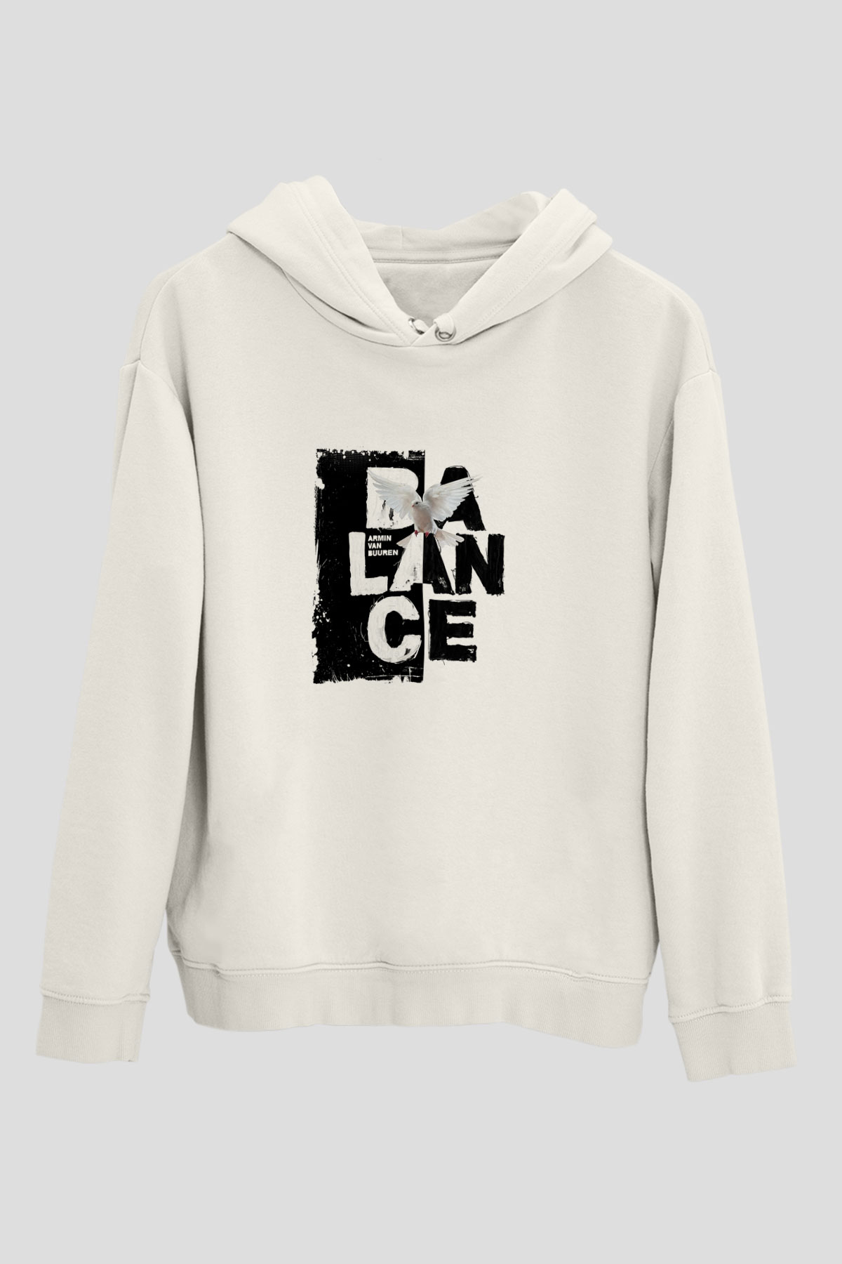 Armin Van BuurenBaskılı Beyaz Hoodie