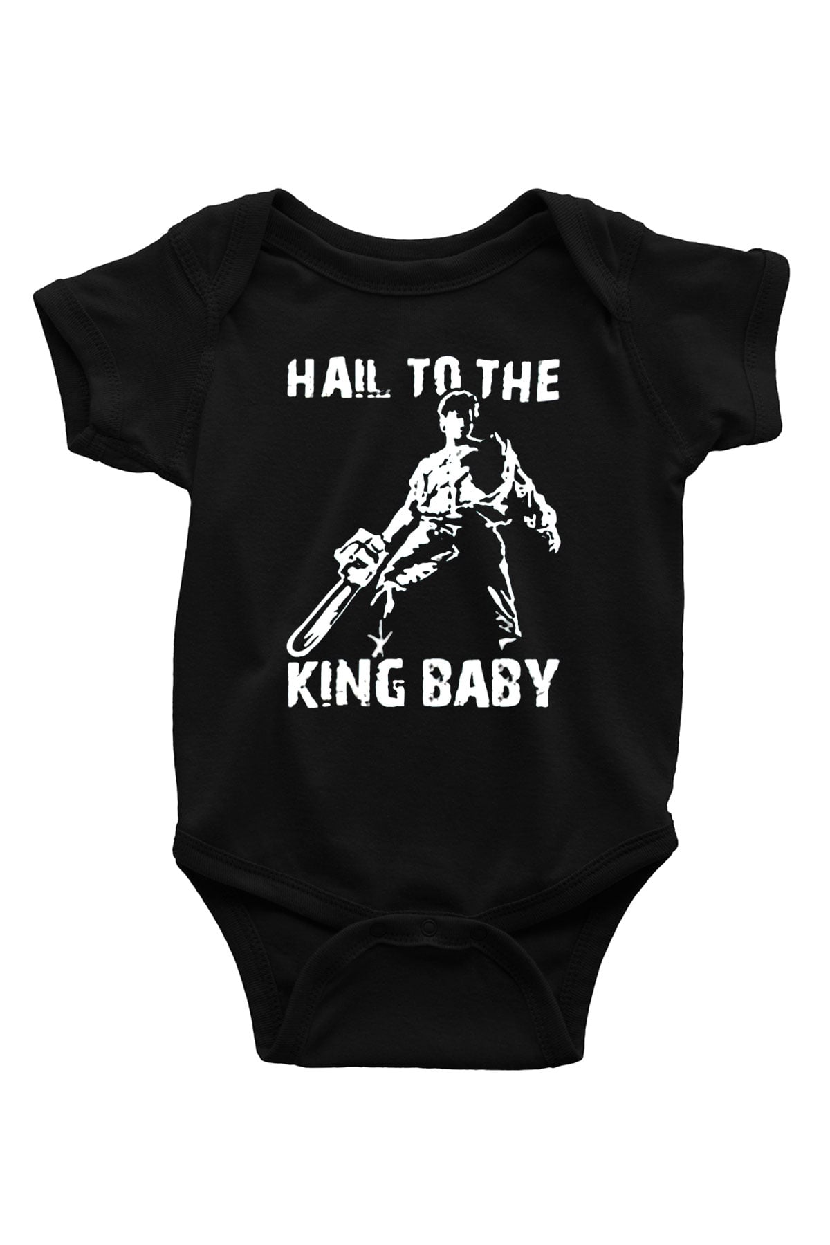 Army of Darkness Siyah Bebek Body - Zıbın