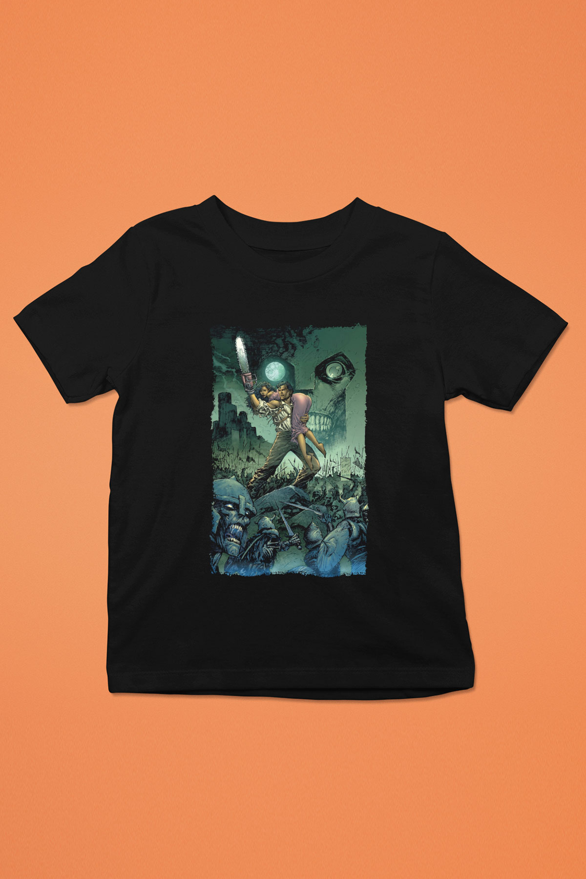 Army of Darkness Siyah Unisex  Çocuk Tişört