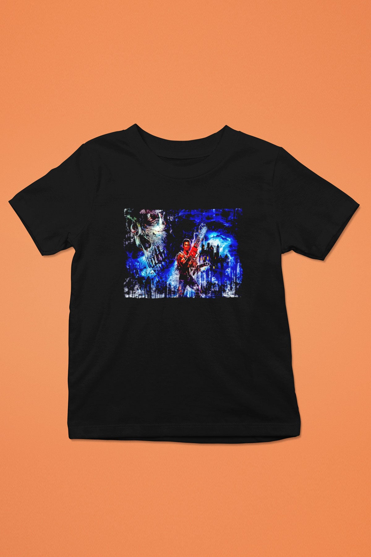 Army of Darkness Siyah Unisex  Çocuk Tişört