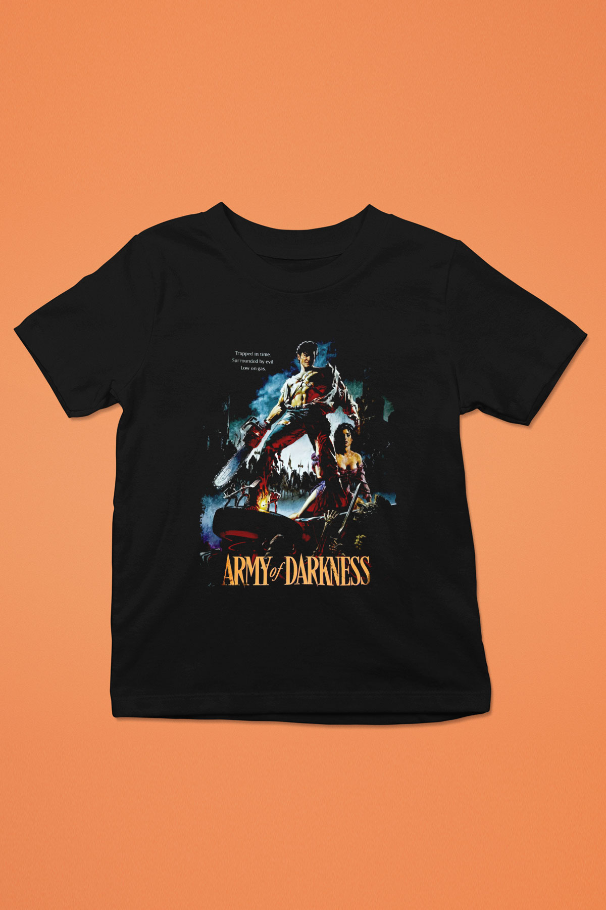 Army of Darkness Siyah Unisex  Çocuk Tişört