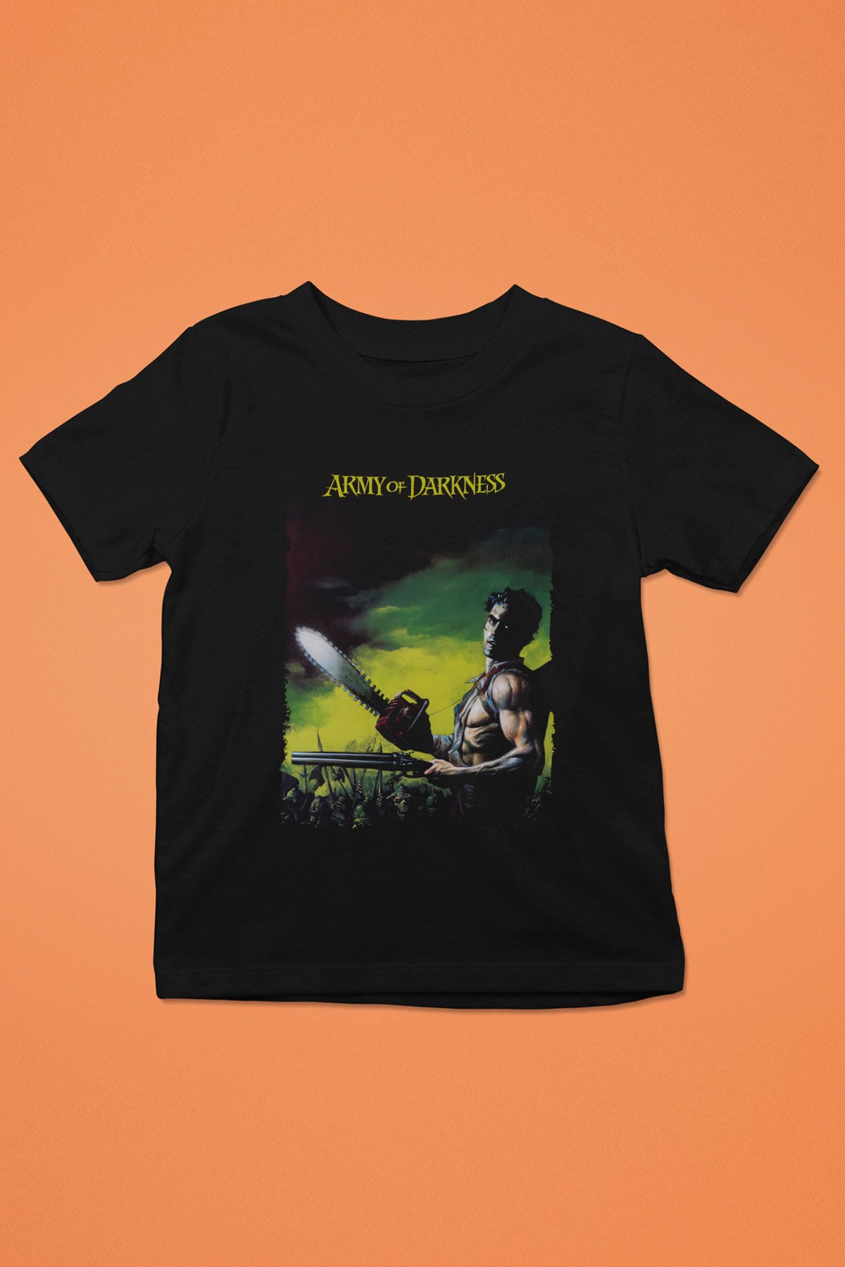 Army of Darkness Siyah Unisex  Çocuk Tişört
