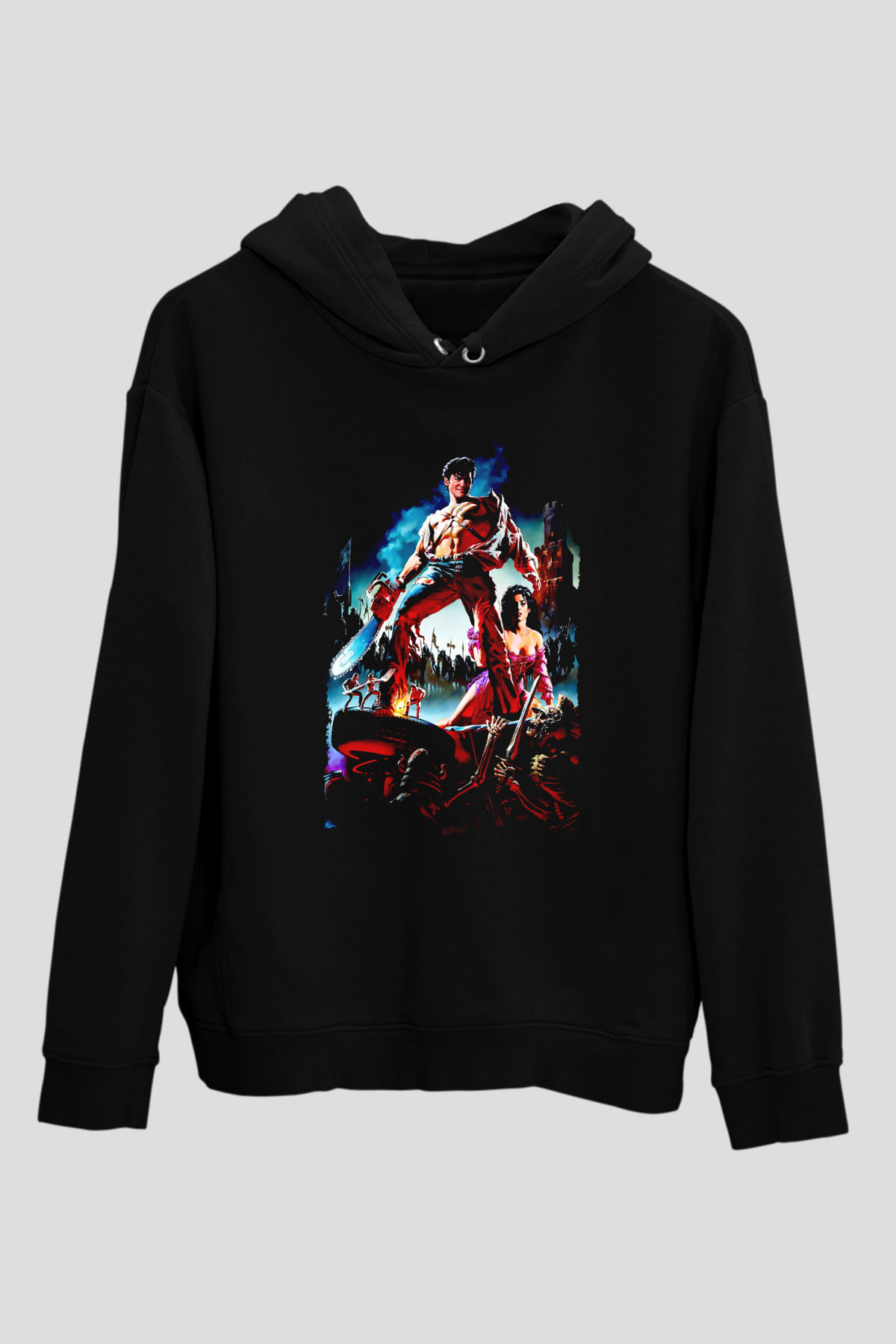 Army of Darkness Siyah Unisex Hoodie