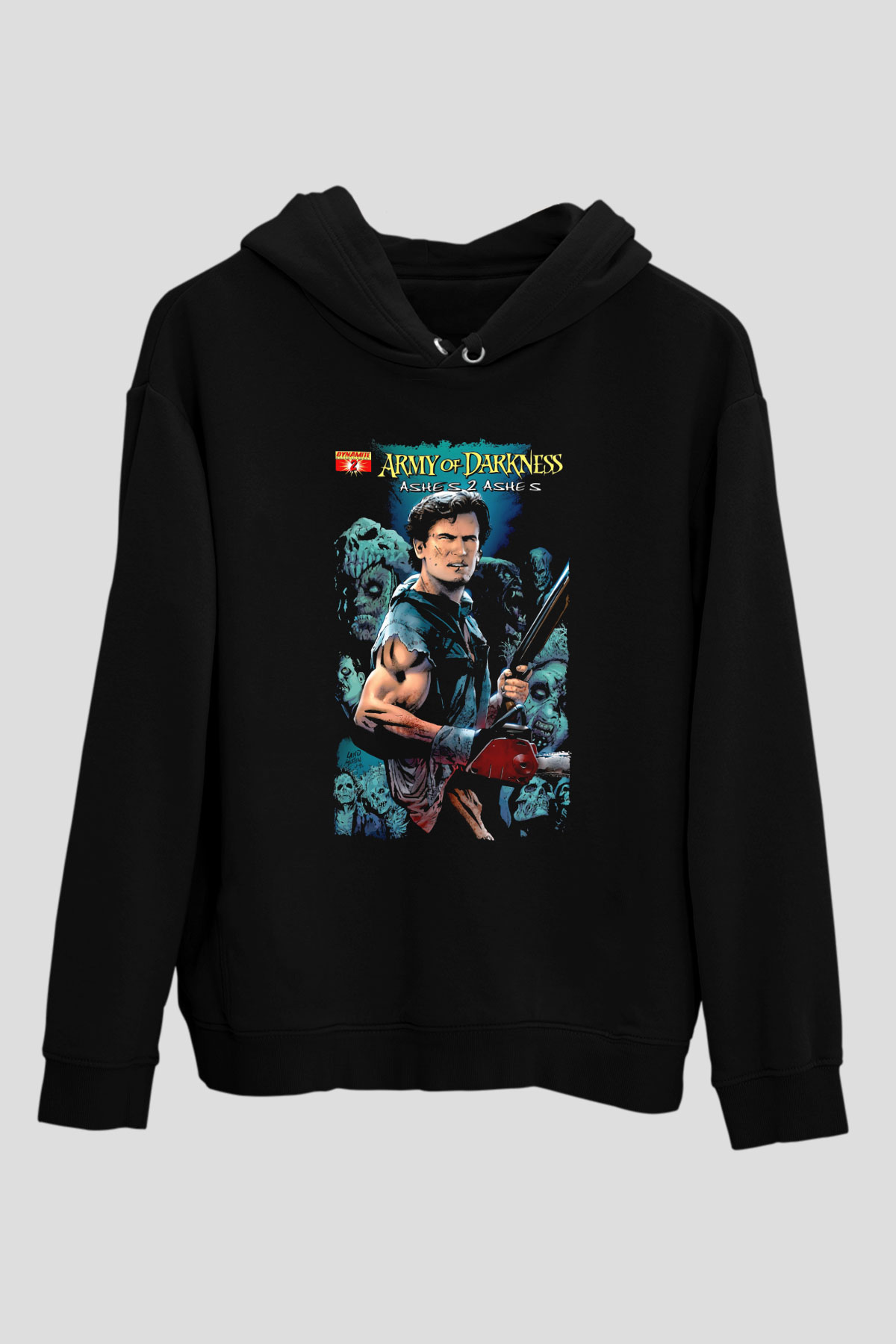 Army of Darkness Siyah Unisex Hoodie