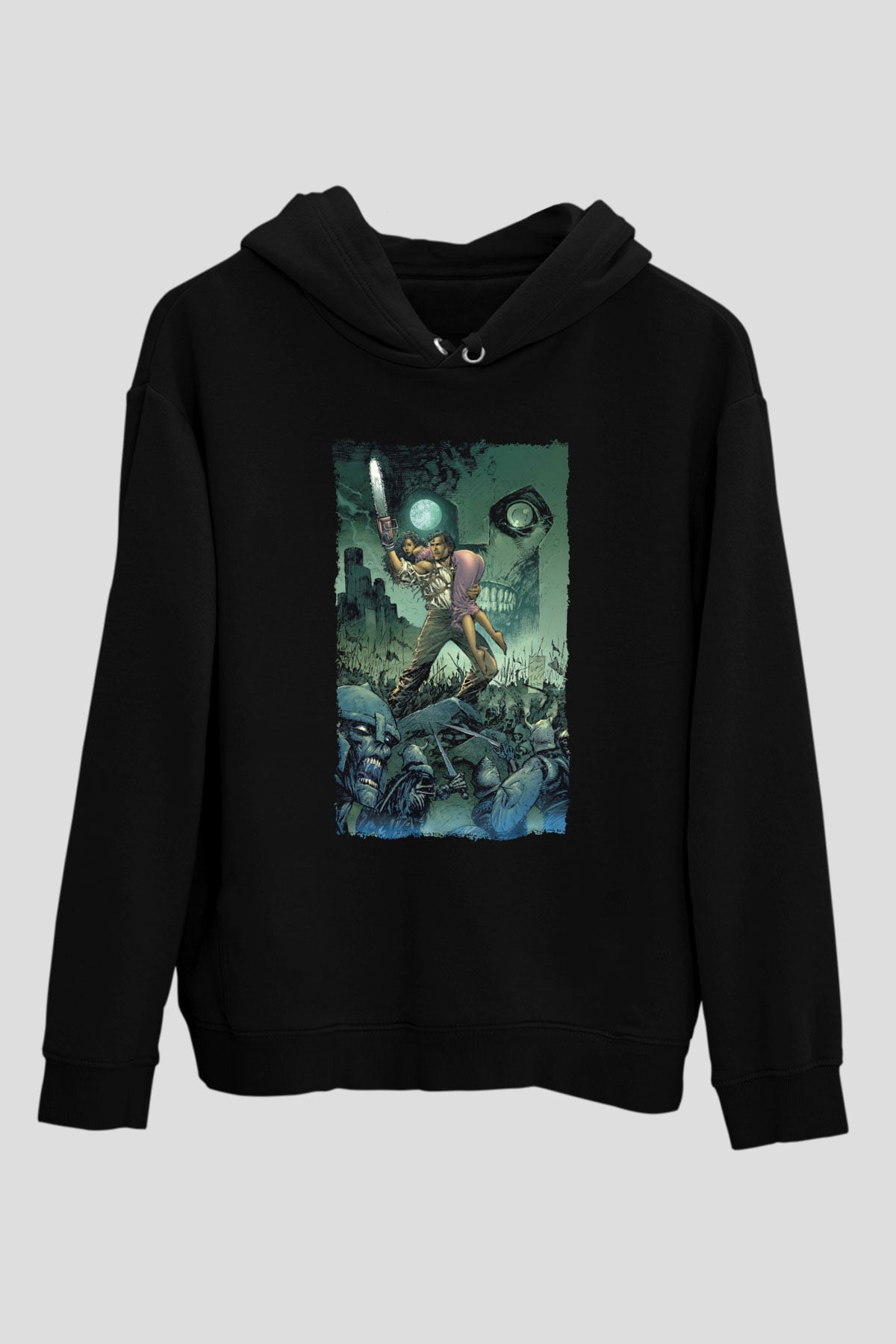 Army of Darkness Siyah Unisex Hoodie