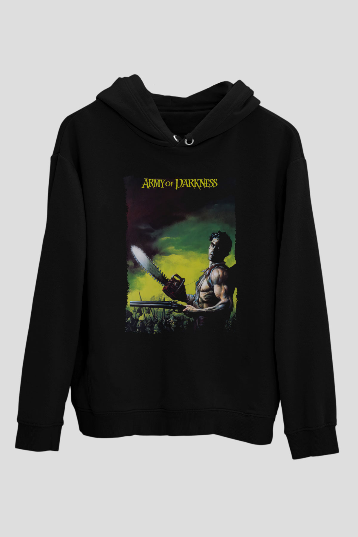 Army of Darkness Siyah Unisex Hoodie