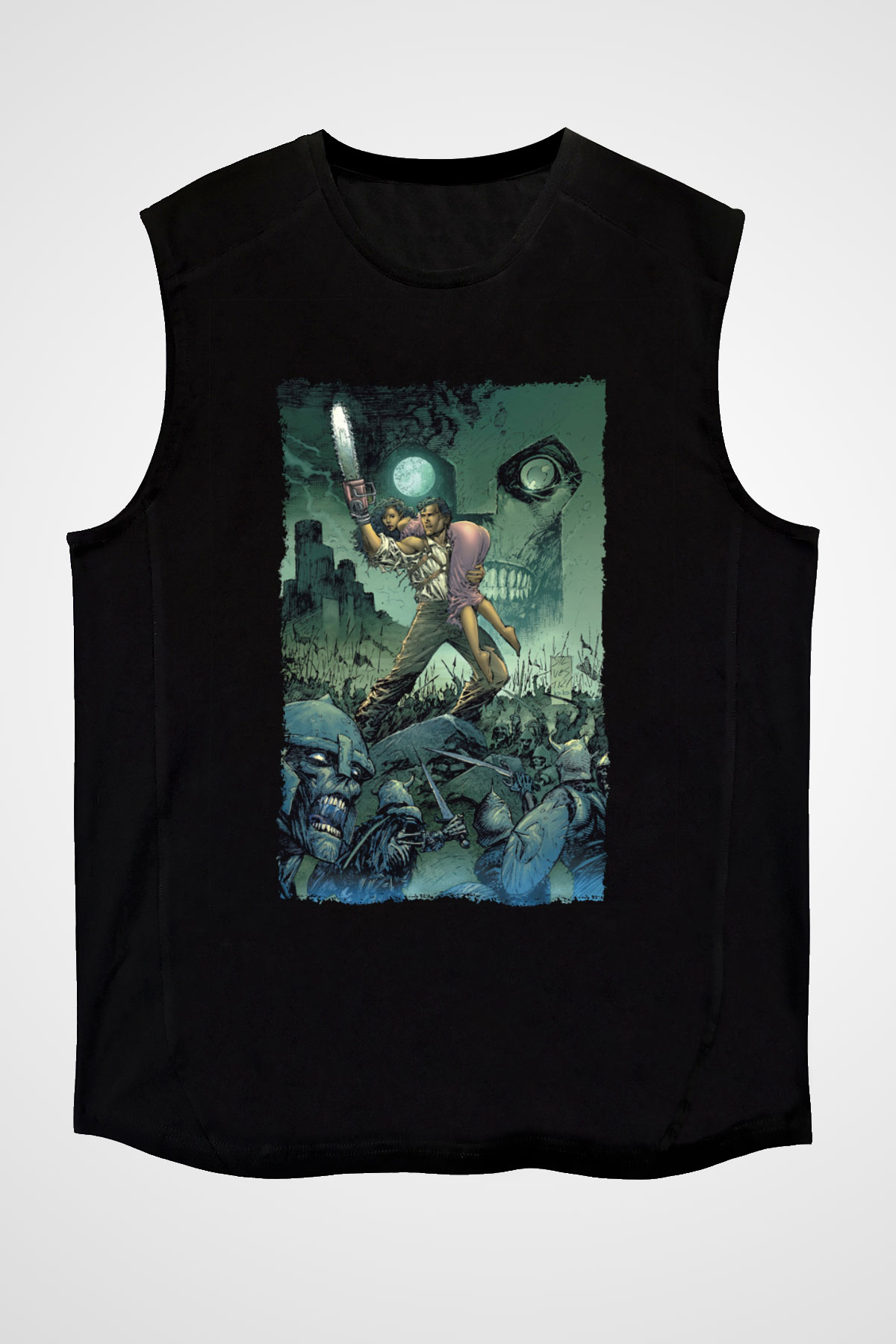 Army of Darkness Siyah Unisex  Kolsuz Tişört